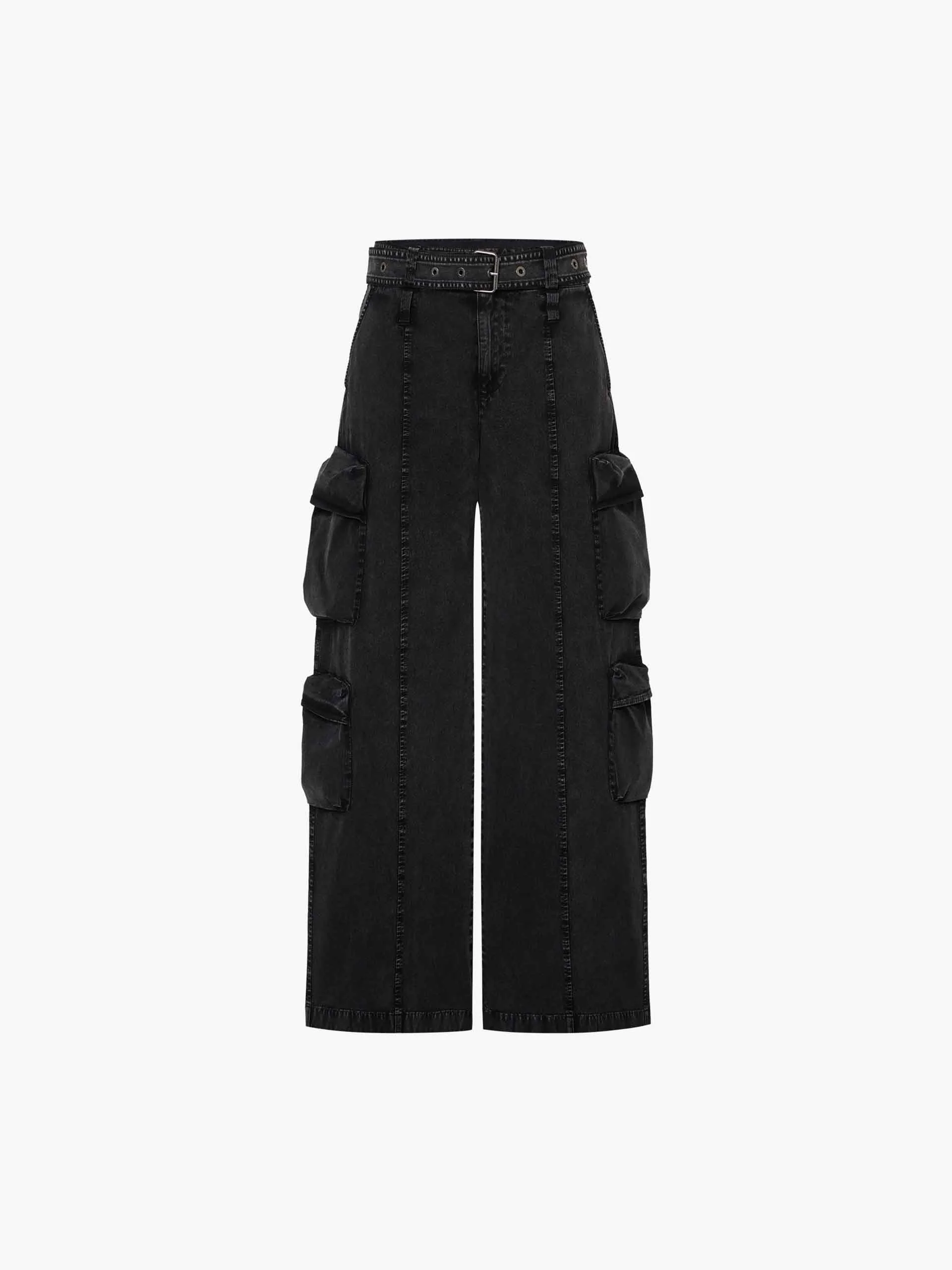 Cargo Style Straight Pants - Image 5
