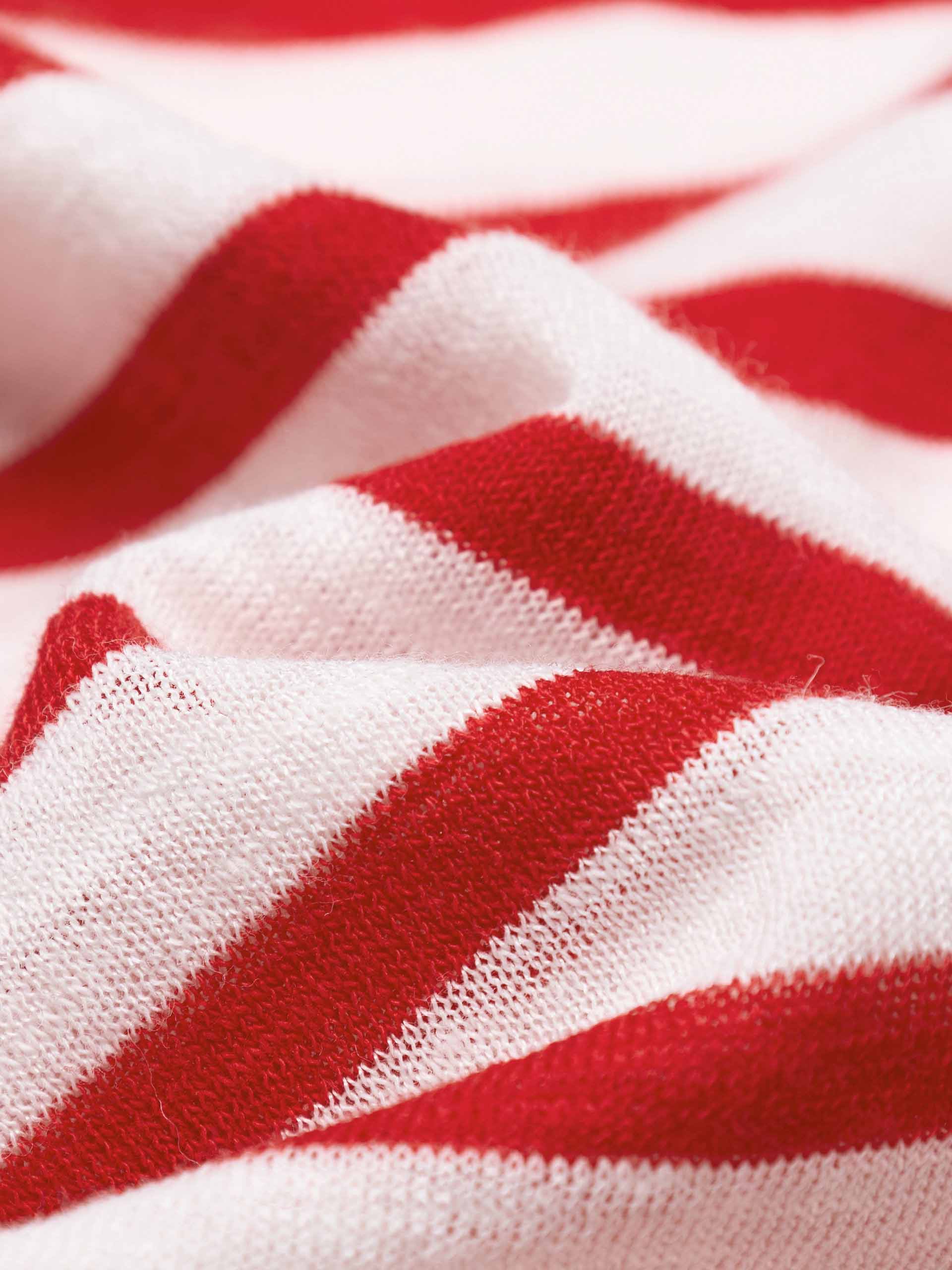 Cartoon Printed Striped Sweater - Image 12
