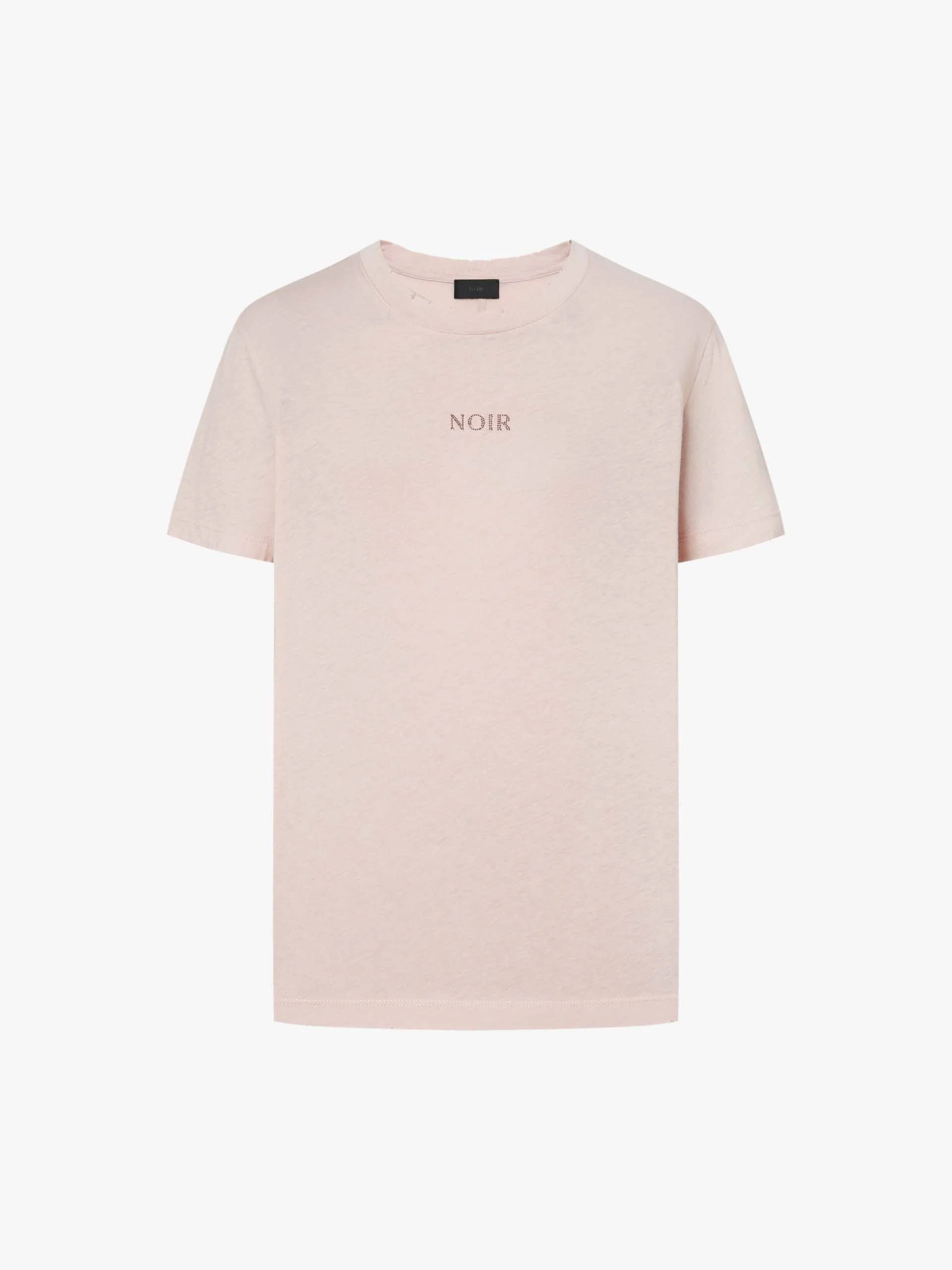 Cotton-Silk Distressed T-Shirt - Image 13