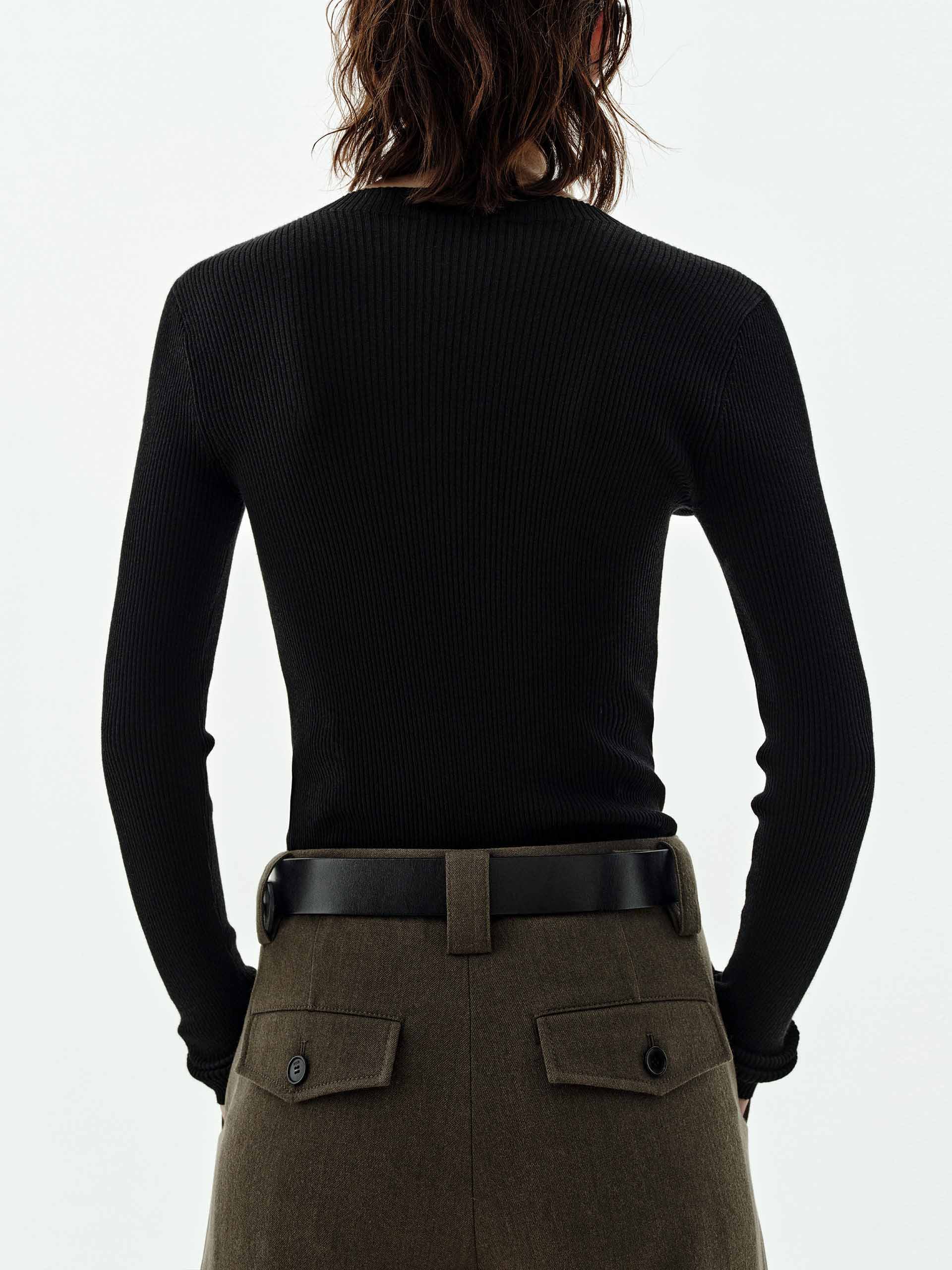 Chain Detail Wool Sweater - Image 6