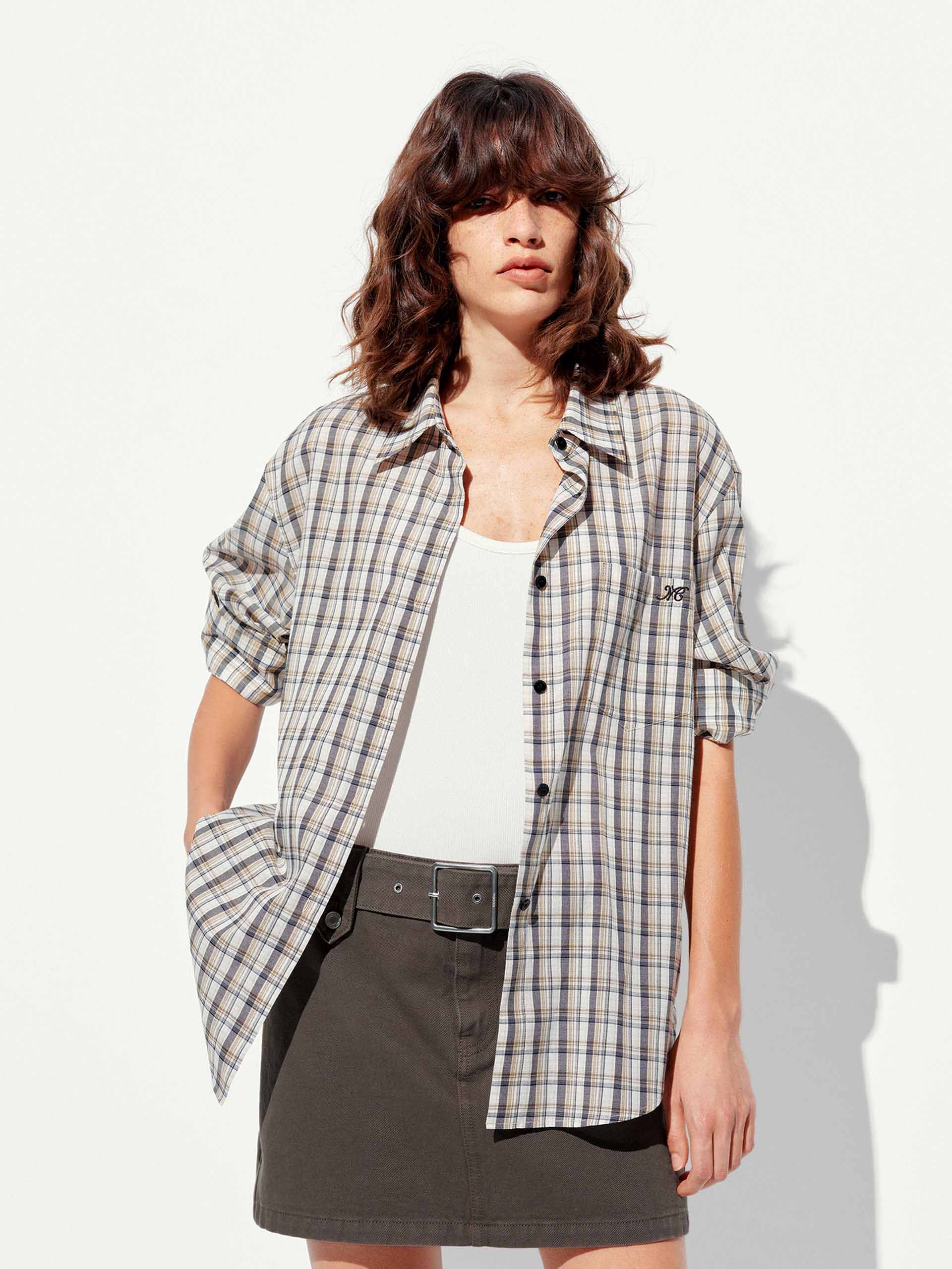 Checked Long Sleeves Shirt