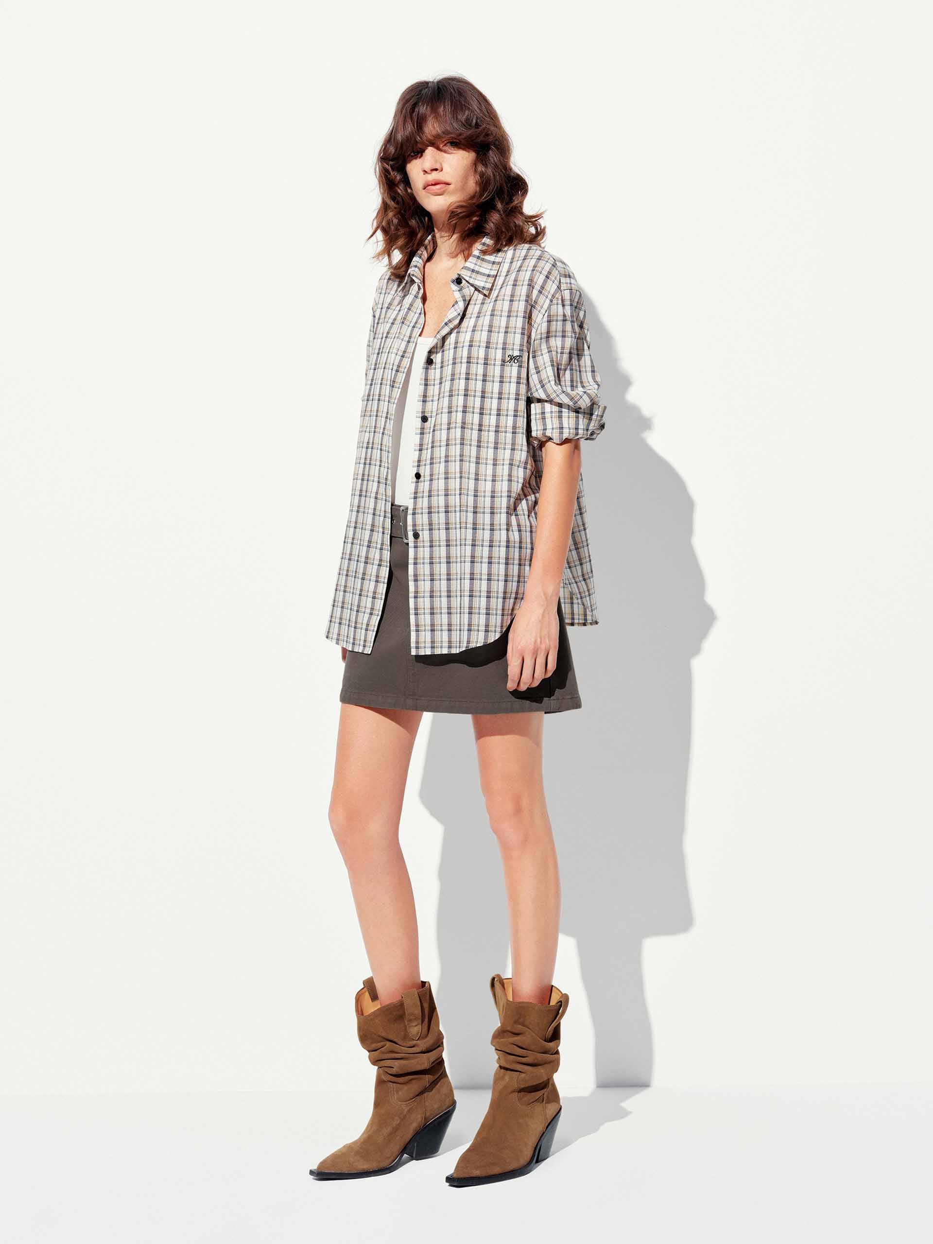 Checked Long Sleeves Shirt - Image 2