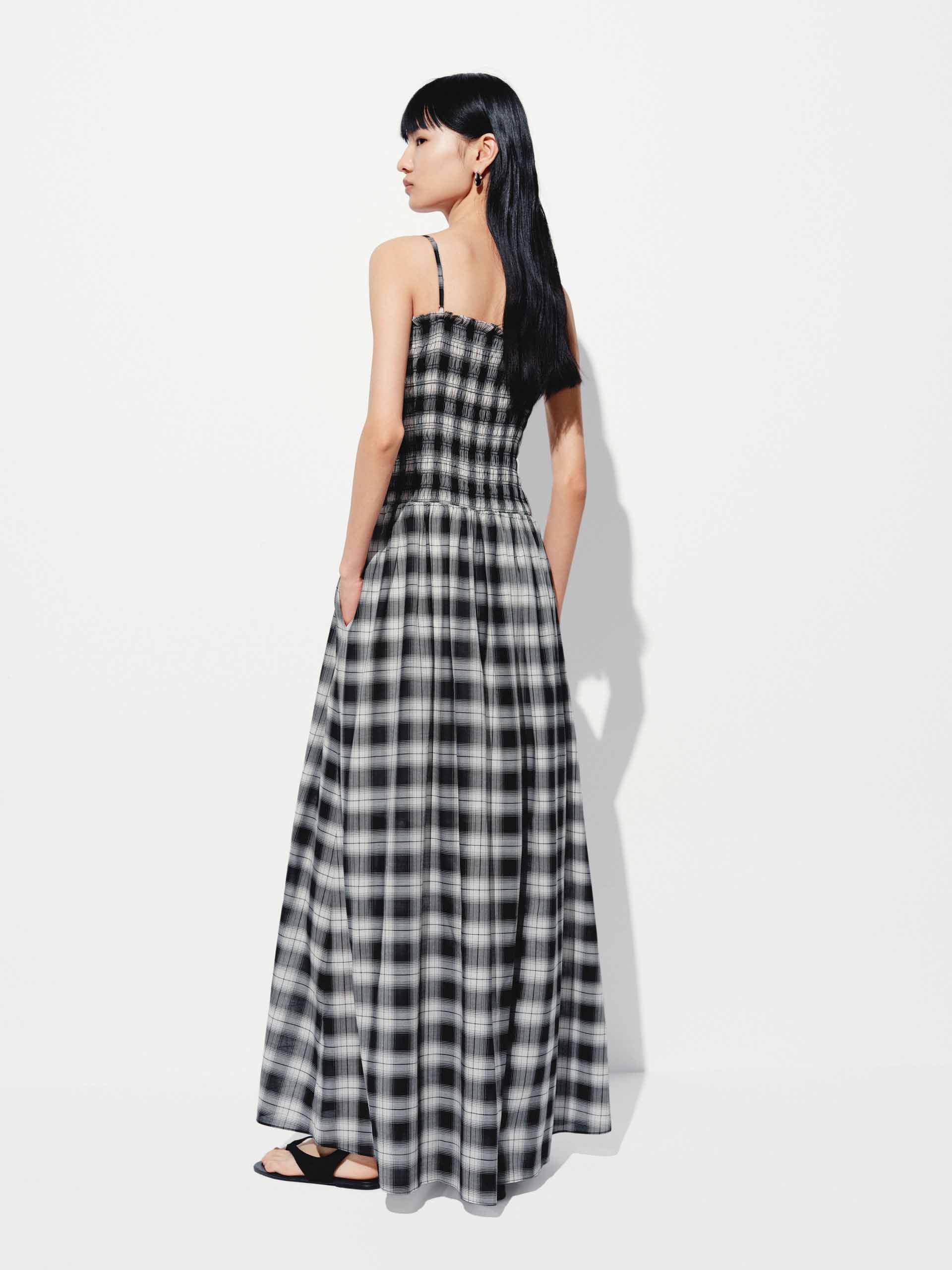 Checked Tank Maxi Dresses - Image 3