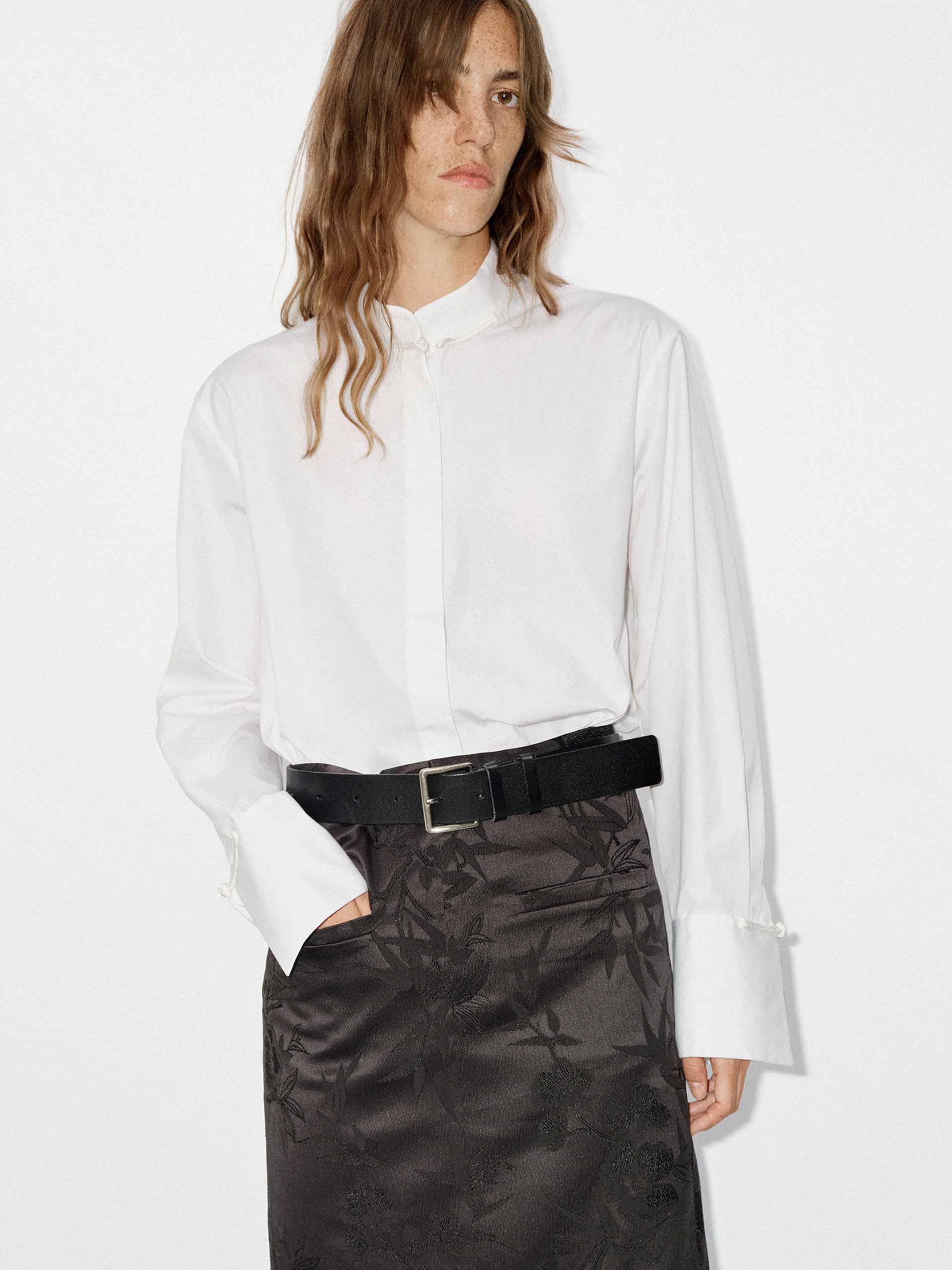 Cheongsam Buckle Shirt