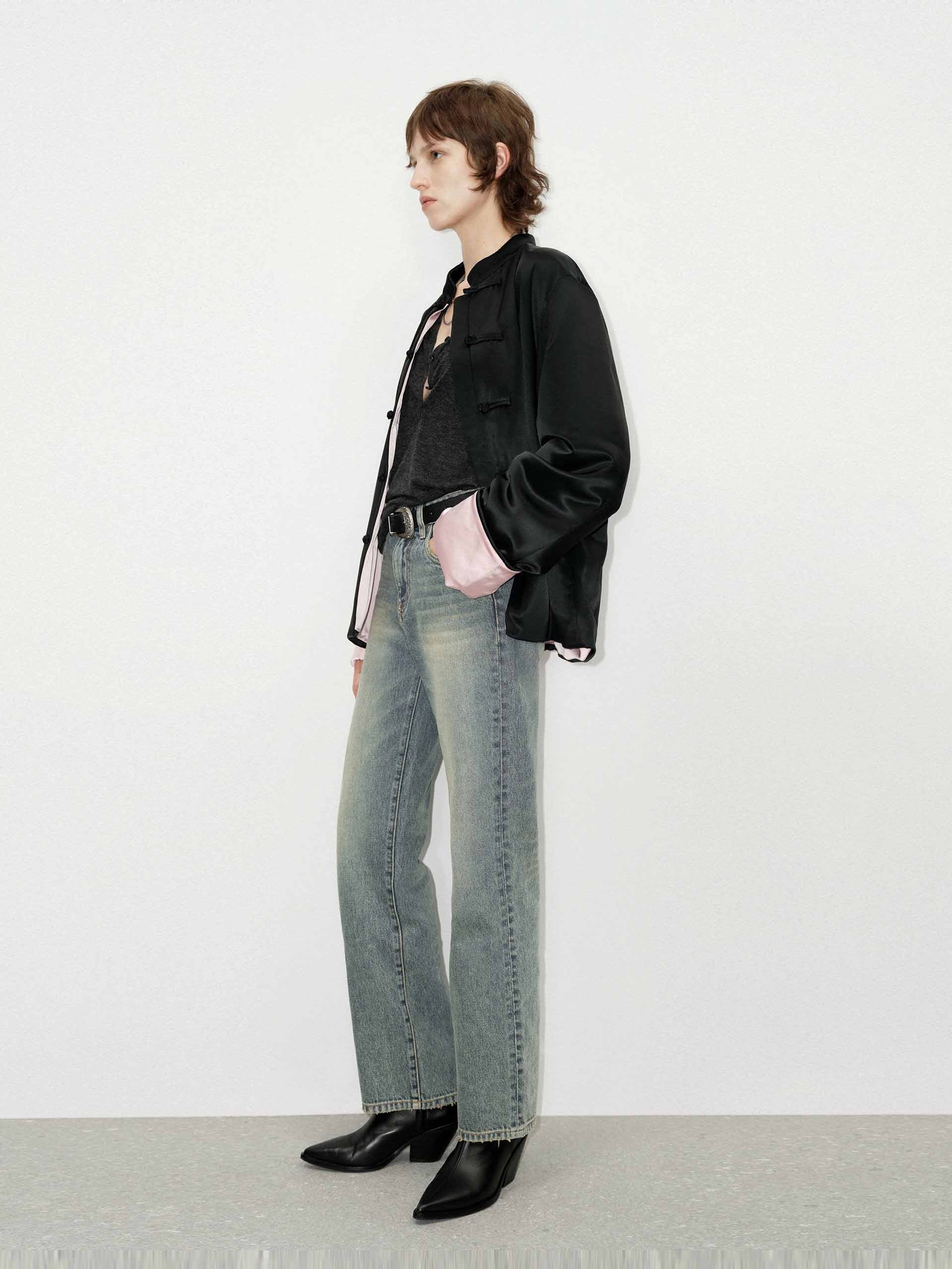 Cheongsam Button Quilted Coat - Image 6