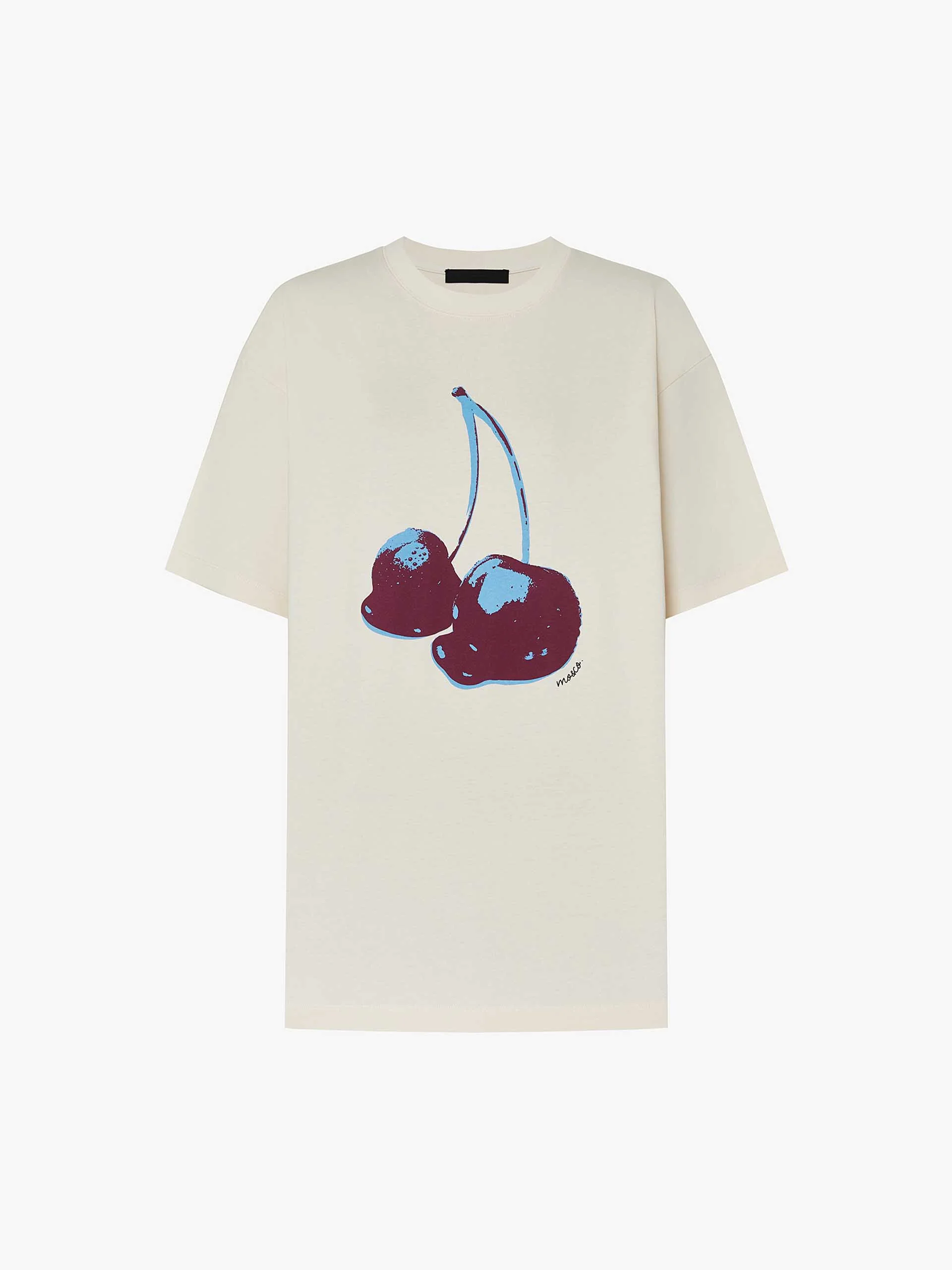 Cherries Pattern Cotton T-shirt - Image 5