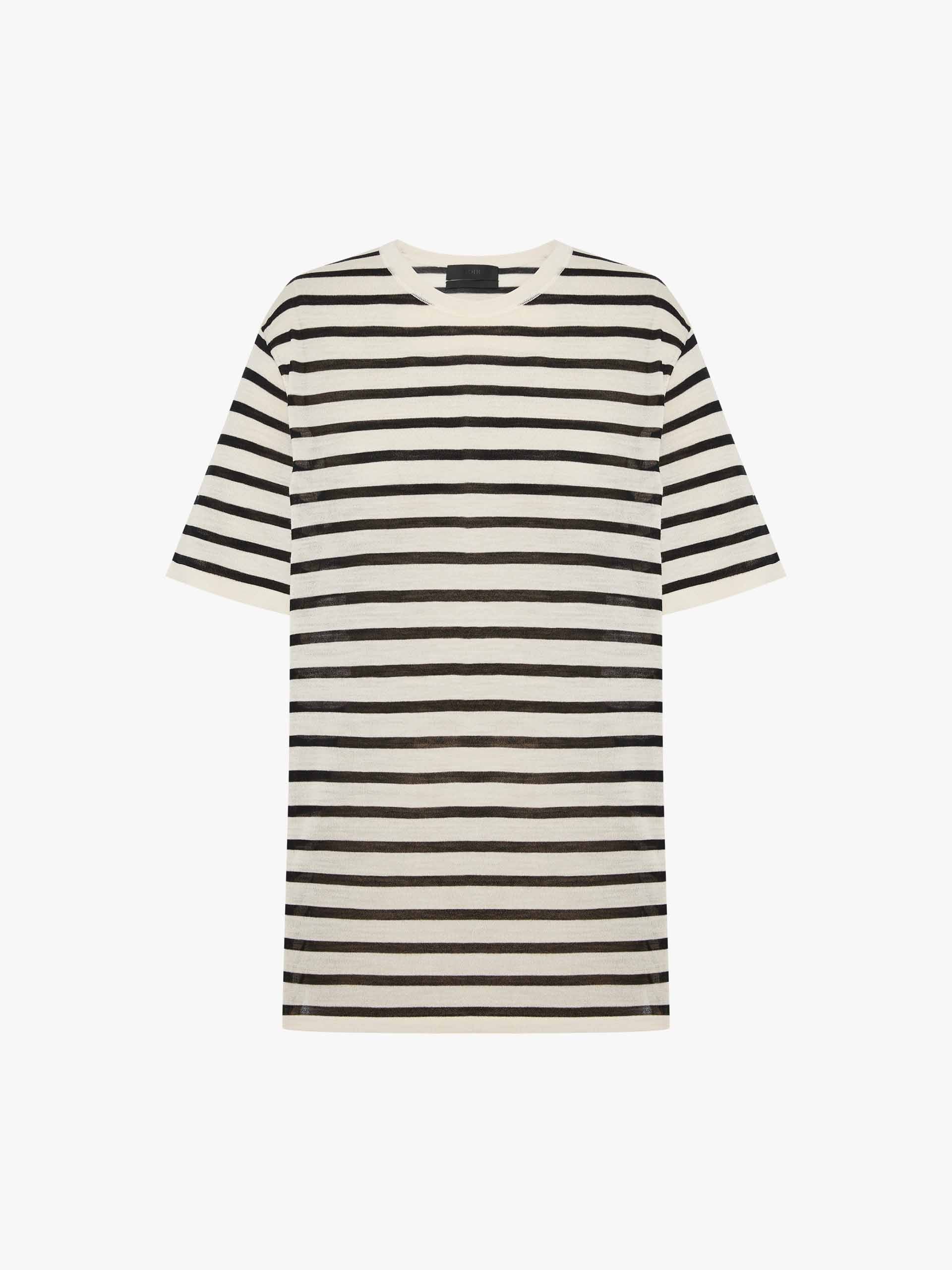 Classic Striped Wool Top - Image 5