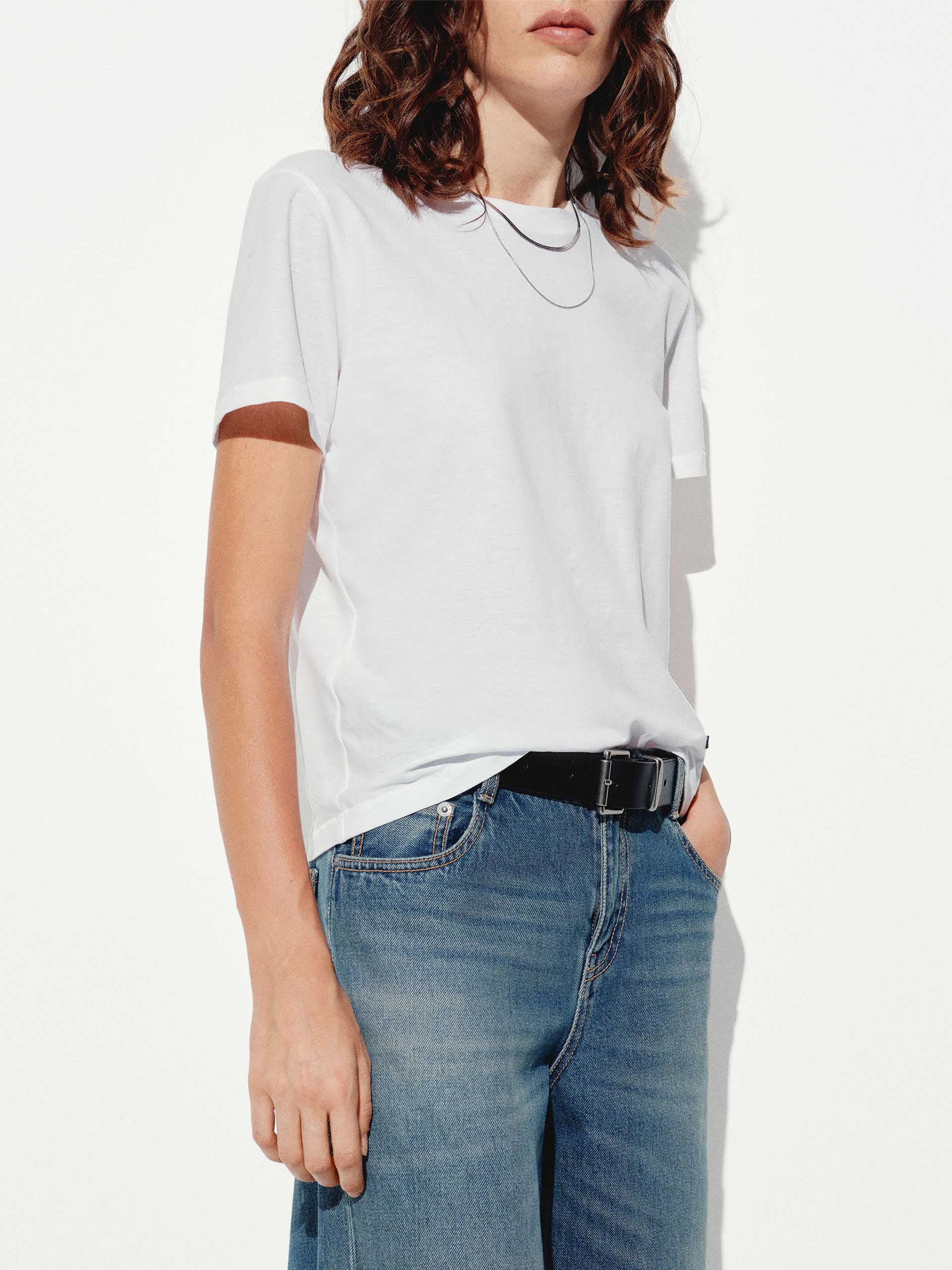 Clean Cut Cotton T-shirt - Image 15