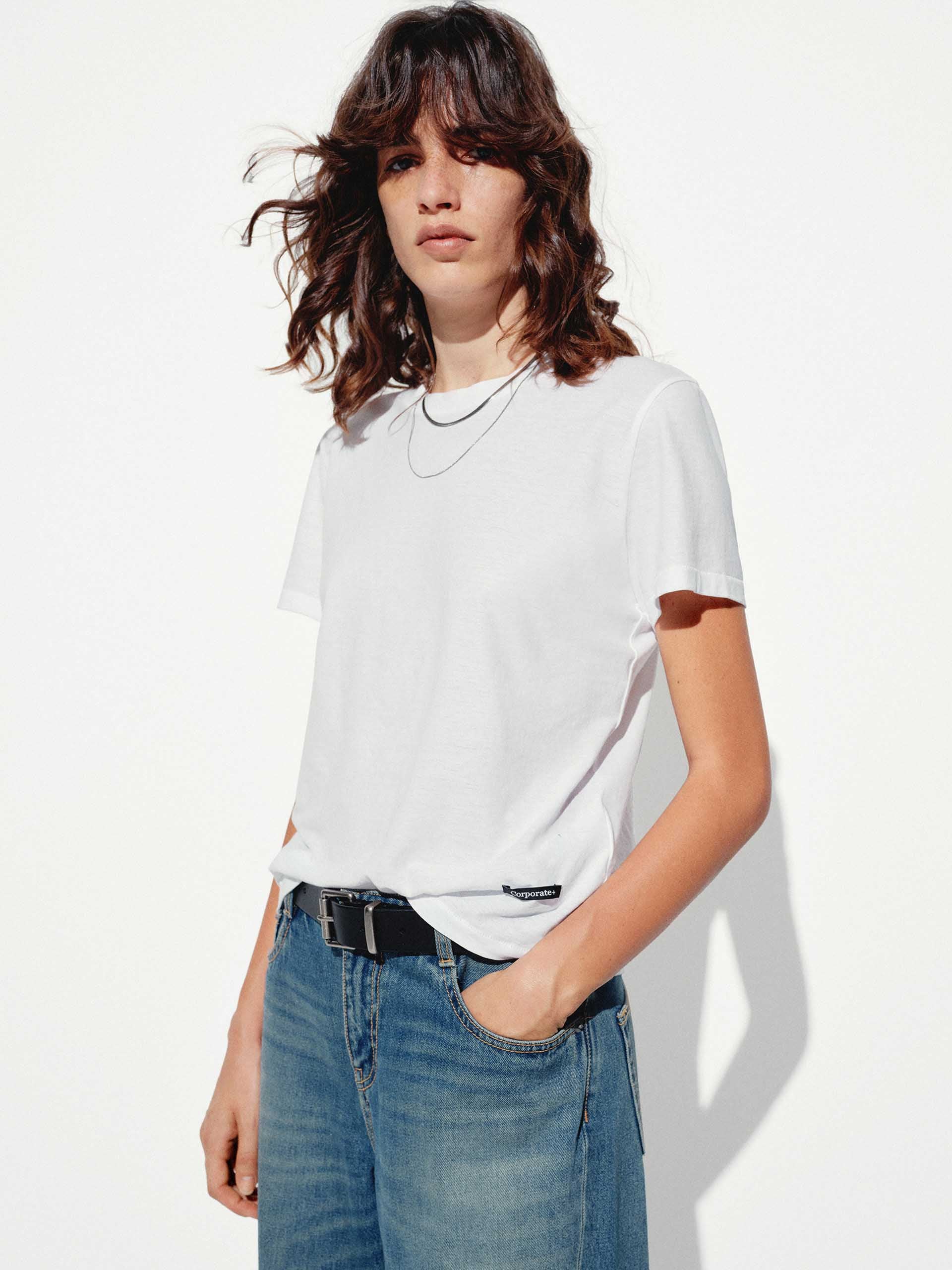 Clean Cut Cotton T-shirt - Image 9