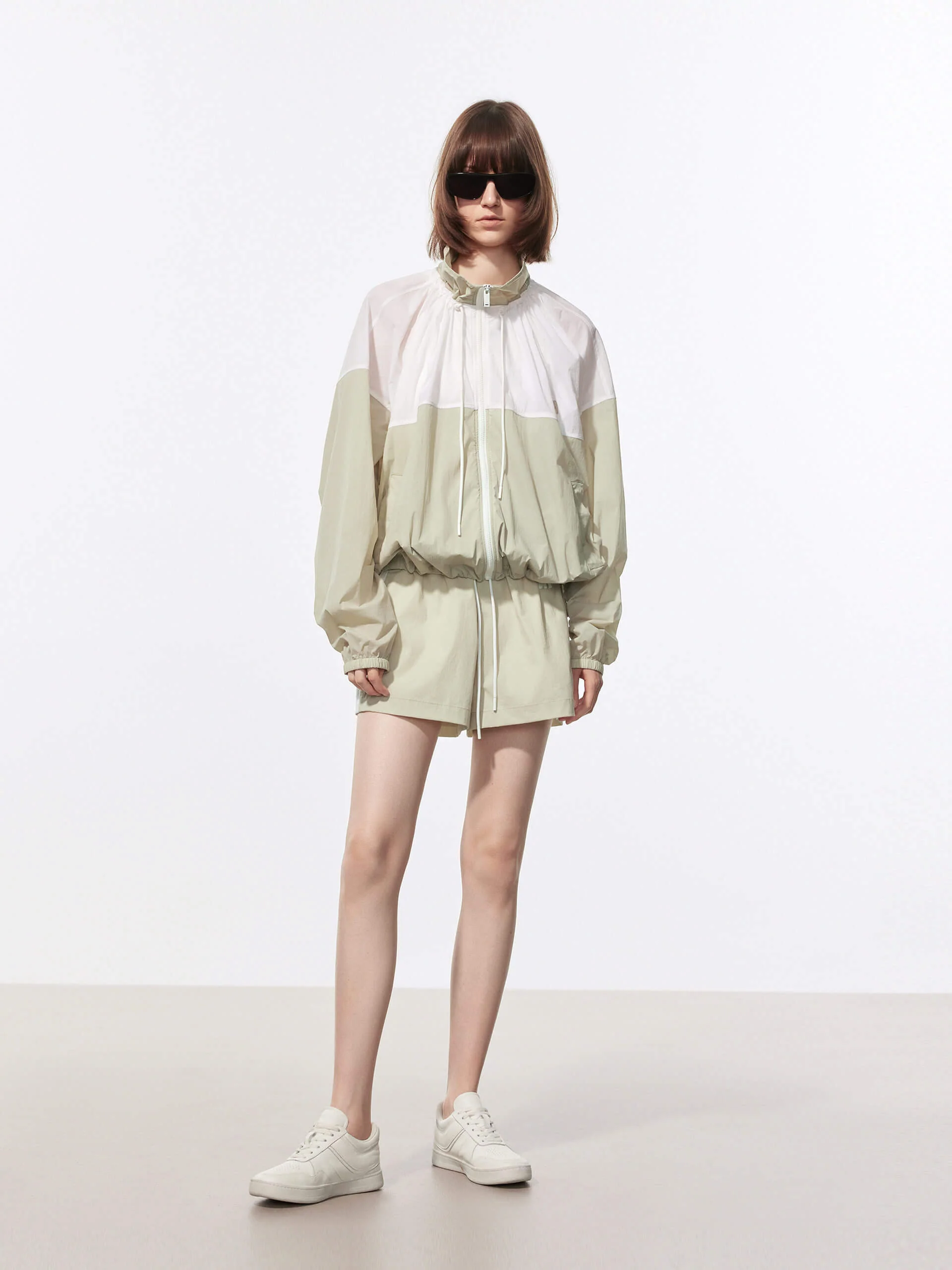 Color Block Zipper Jacket - Image 13