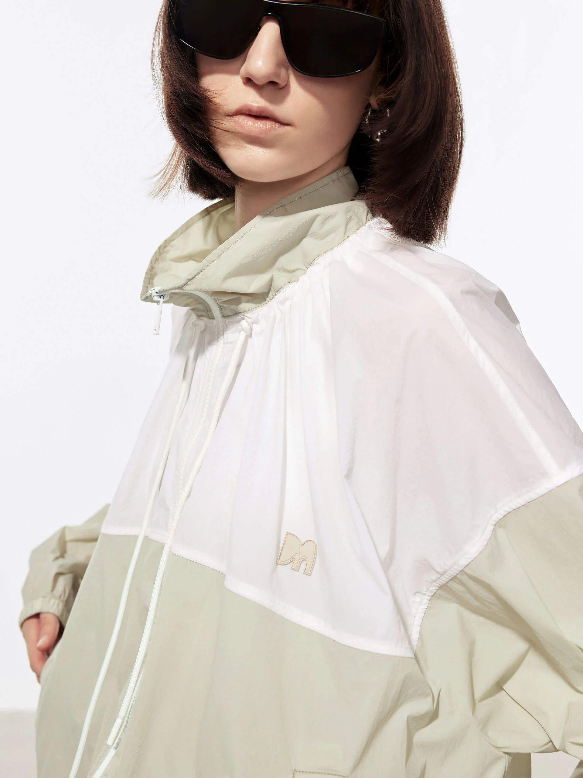 Color Block Zipper Jacket - Image 16