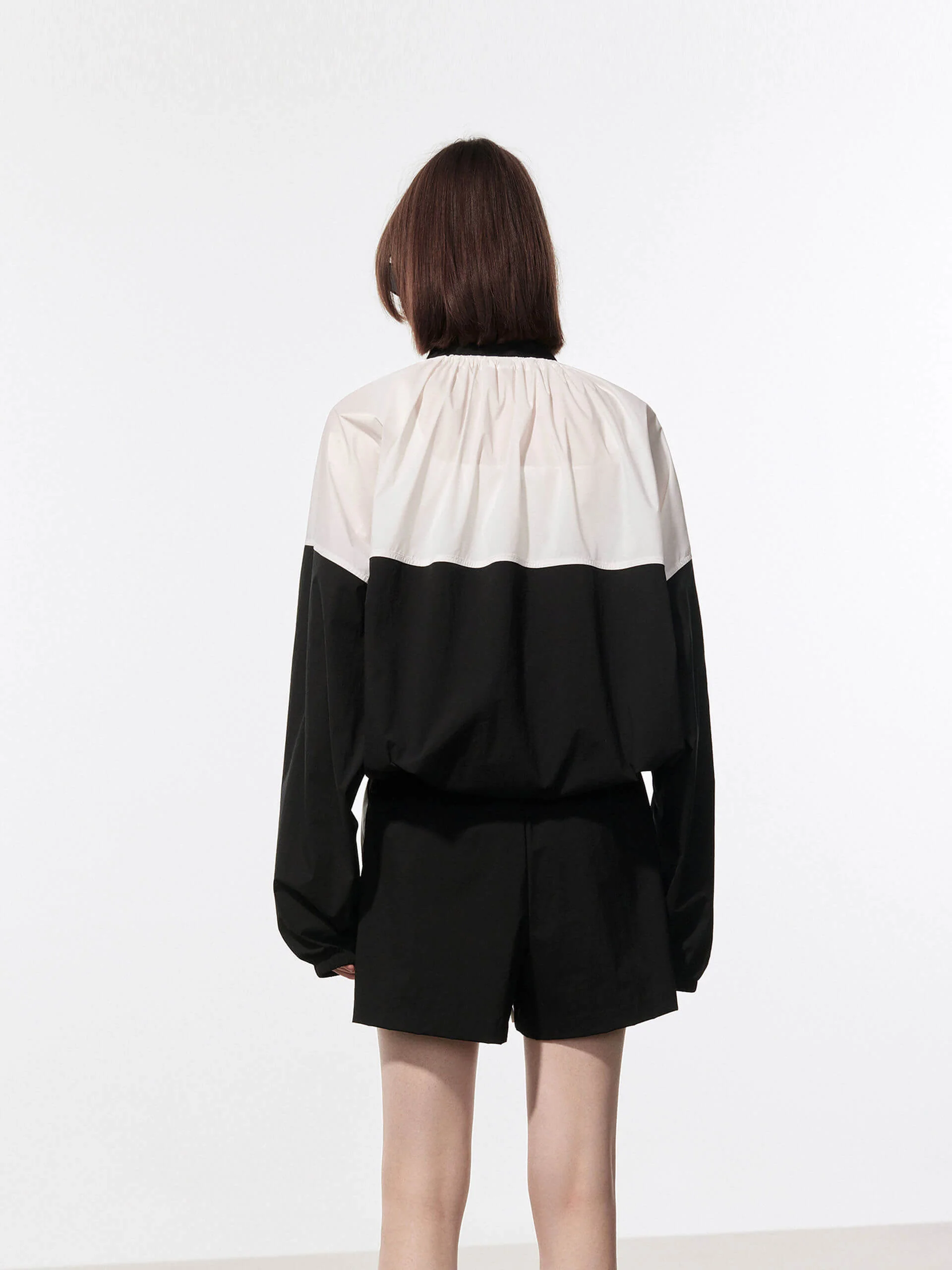 Color Block Zipper Jacket - Image 3