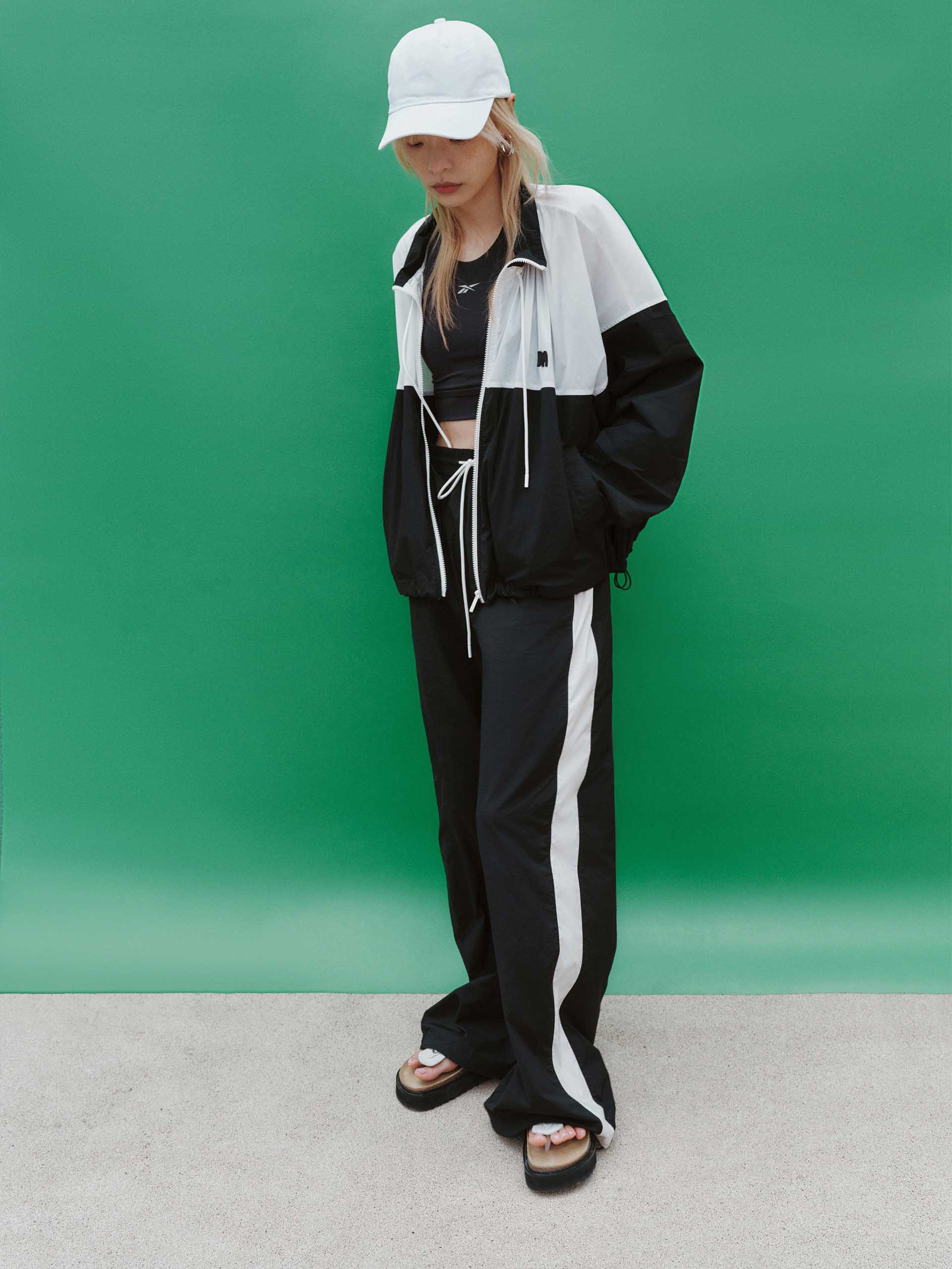 Color Block Zipper Jacket - Image 8