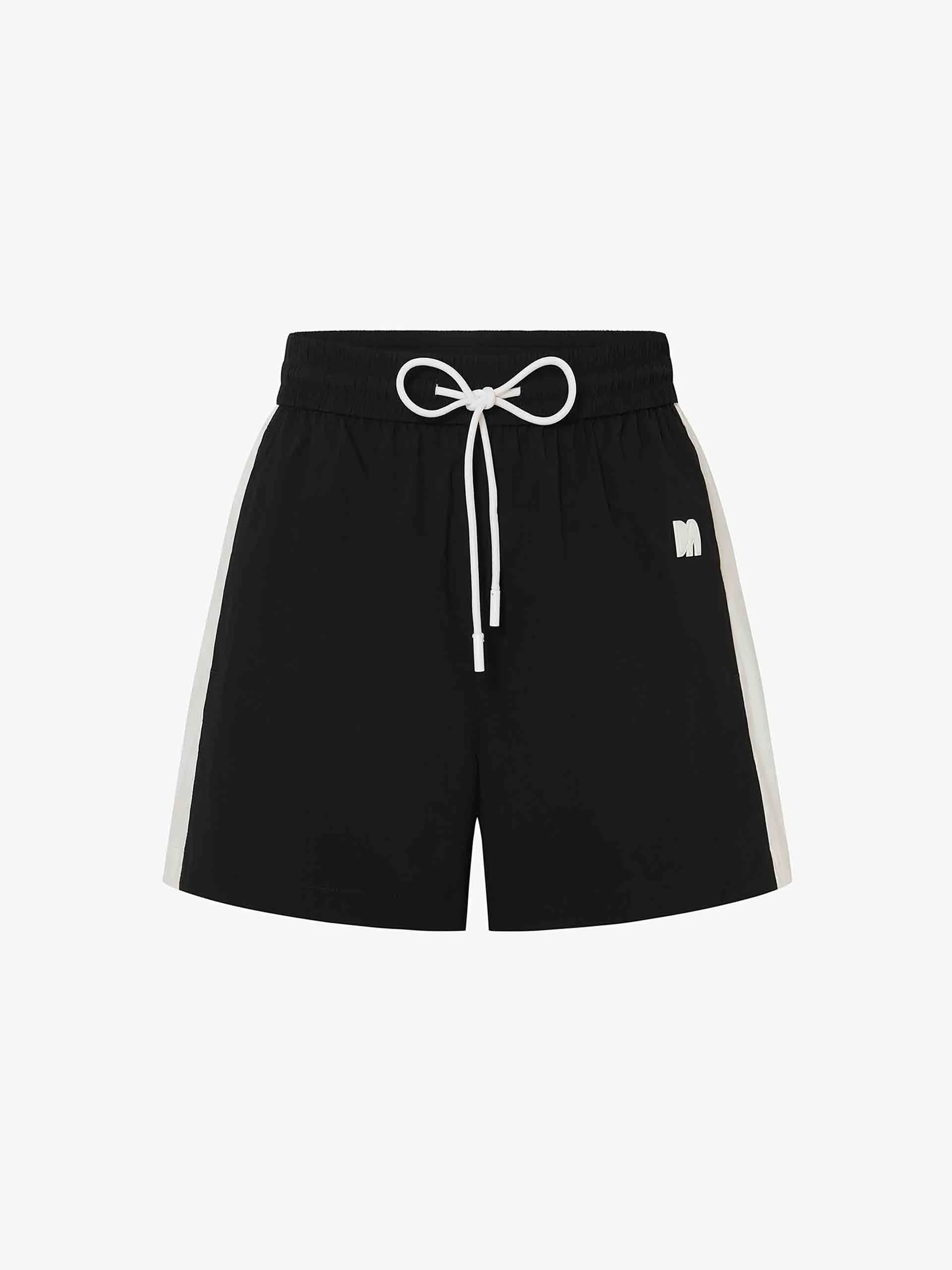 Contrast Detail Drawstring Shorts - Image 5