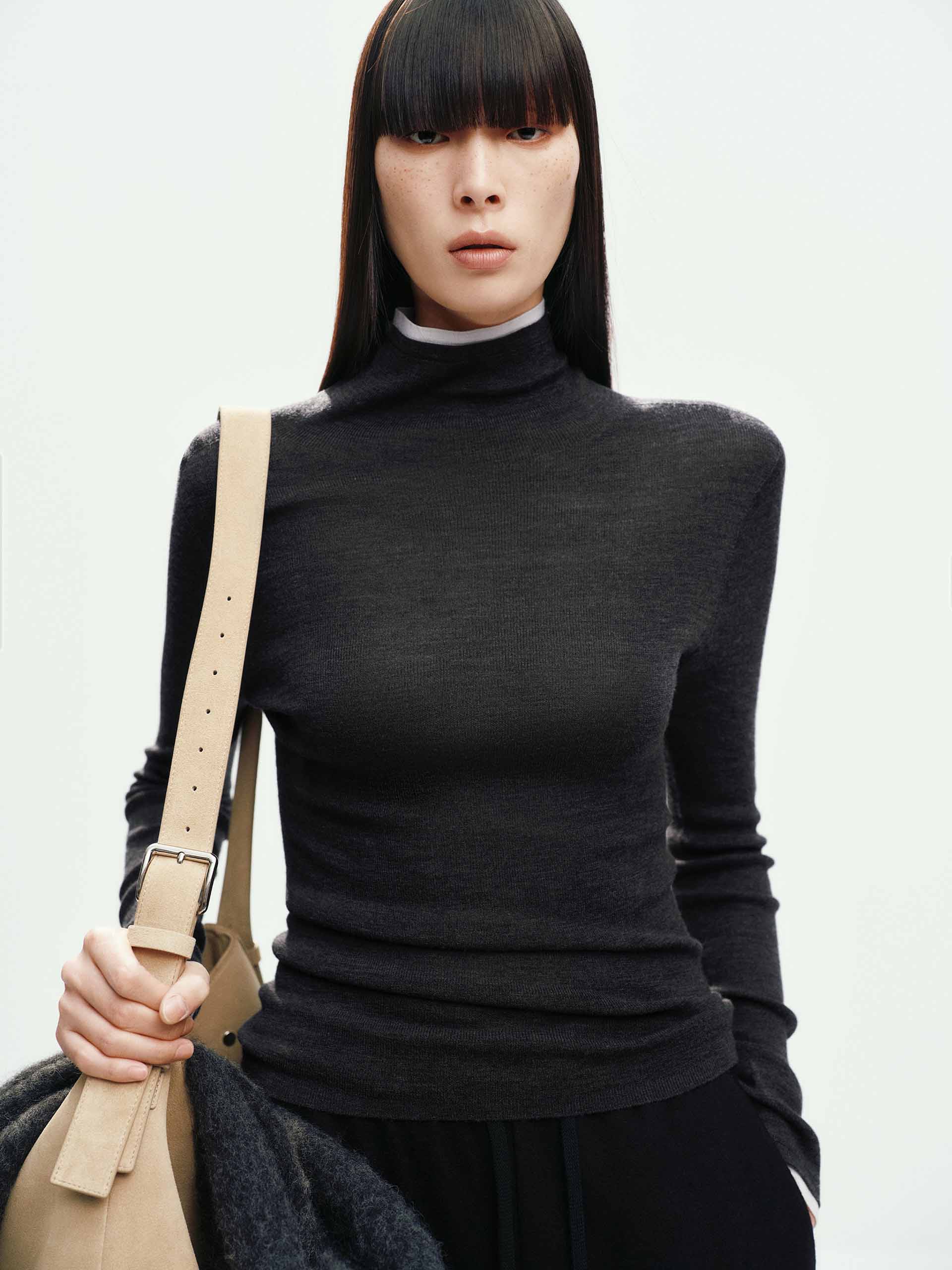 Contrast Detail Knitted Top - Image 9