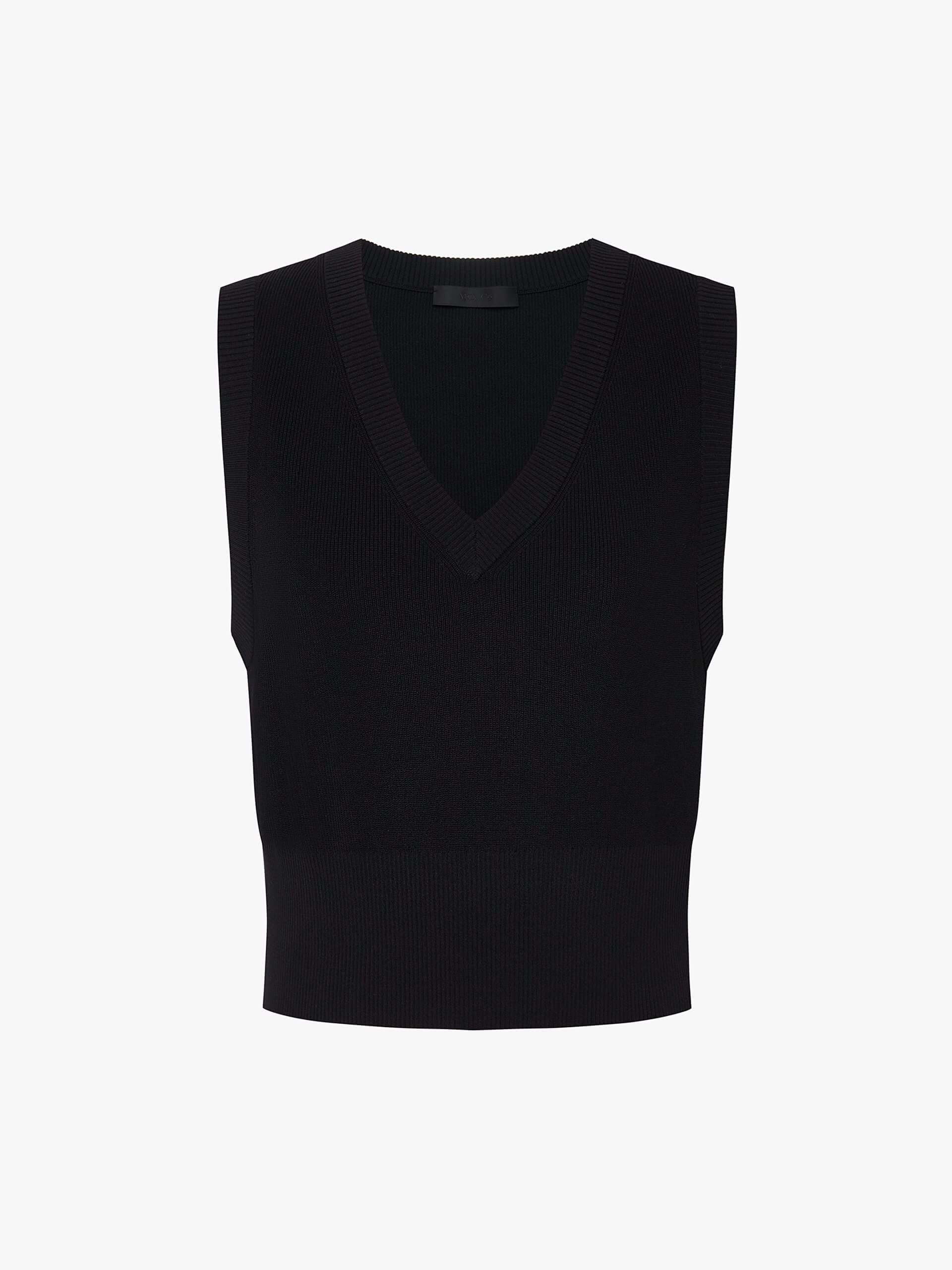 Contrast Detail Knitted Top - Image 13