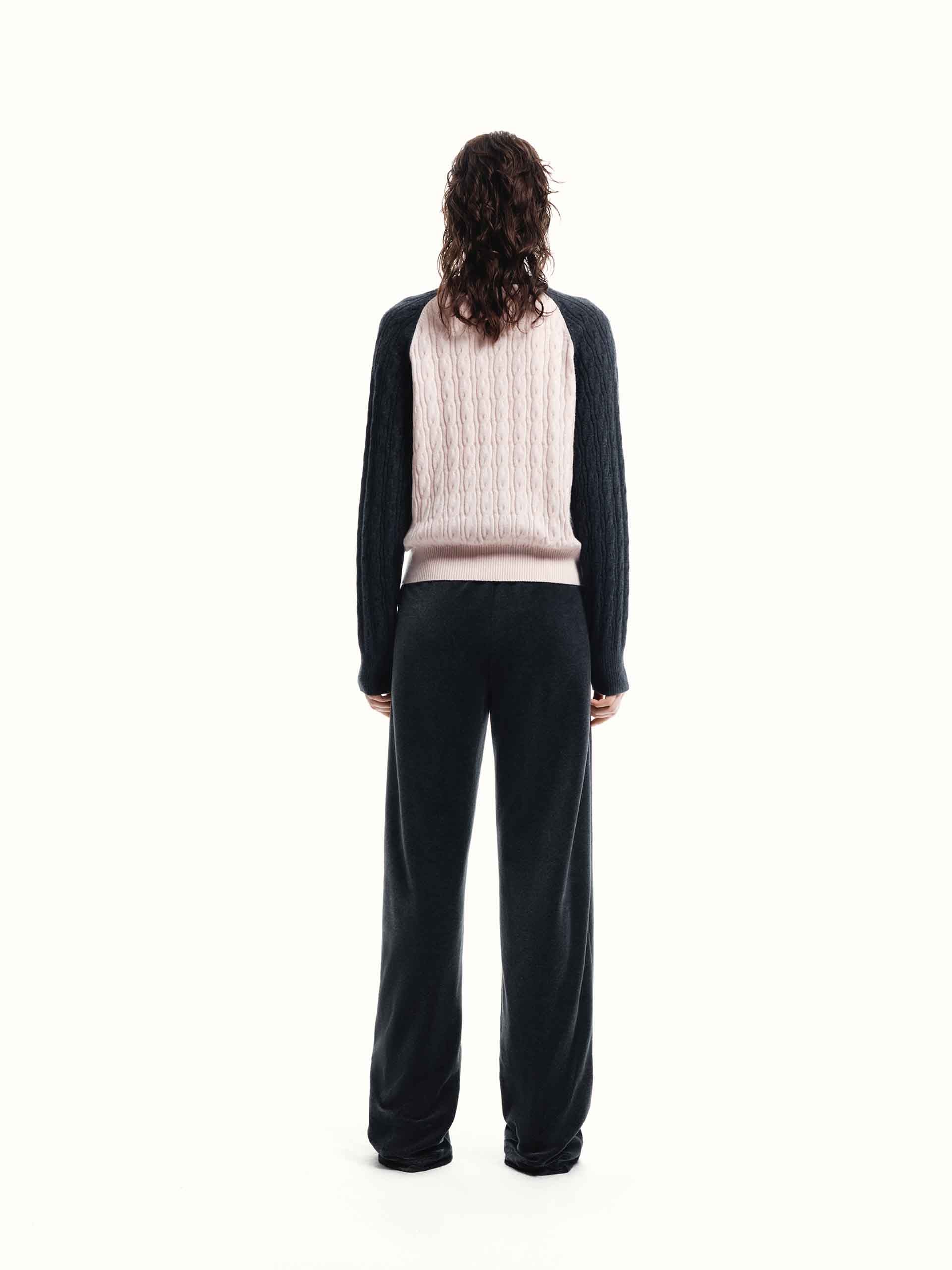 Contrast Detail Wool Sweater - Image 21