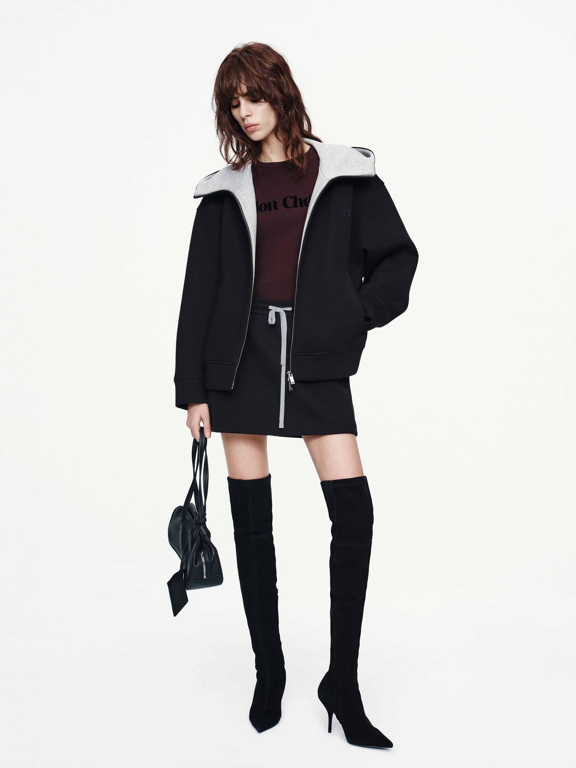 Contrast Drawstring Skirt - Image 10