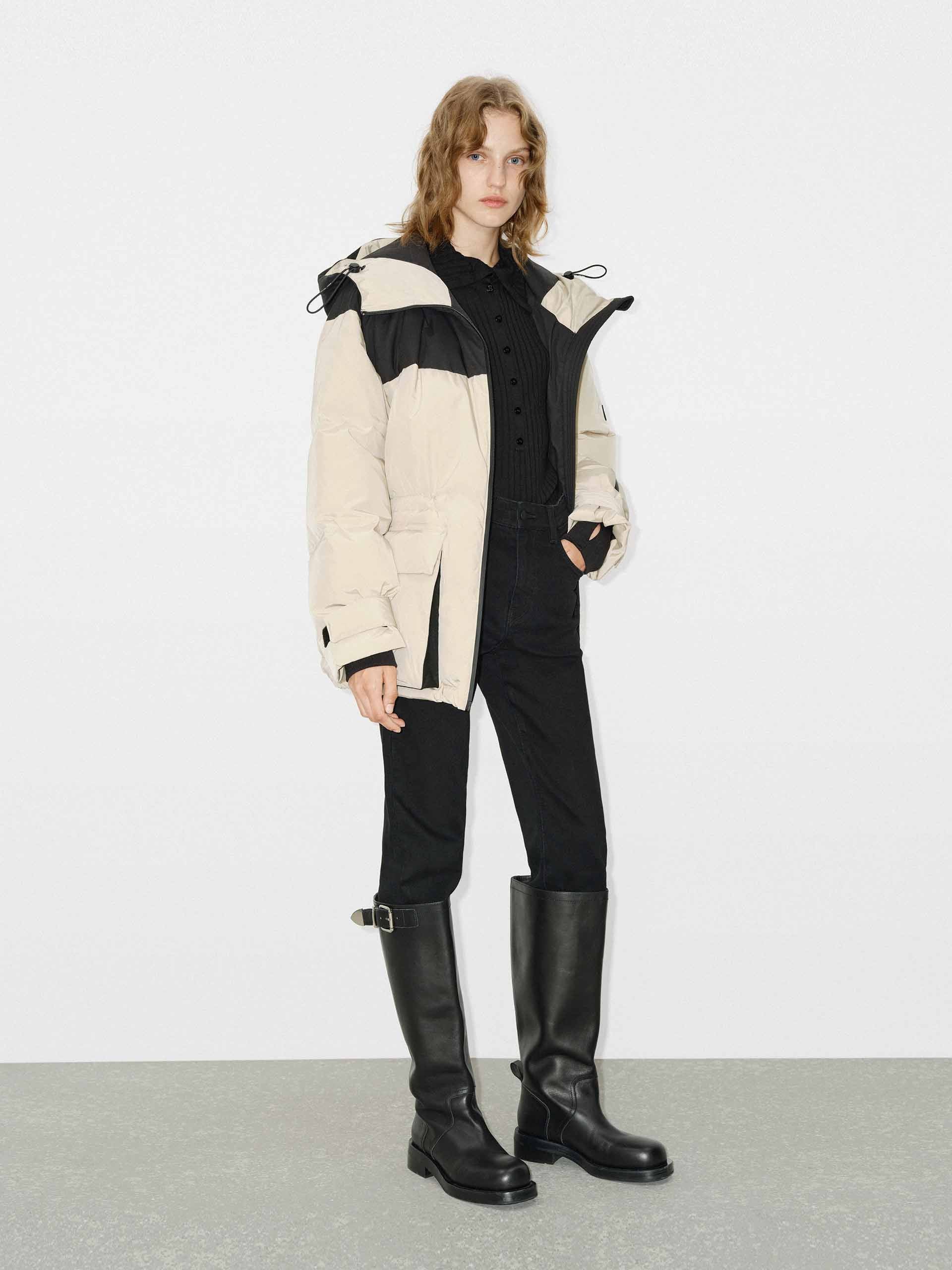 Contrast Hood Down Jacket - Image 6