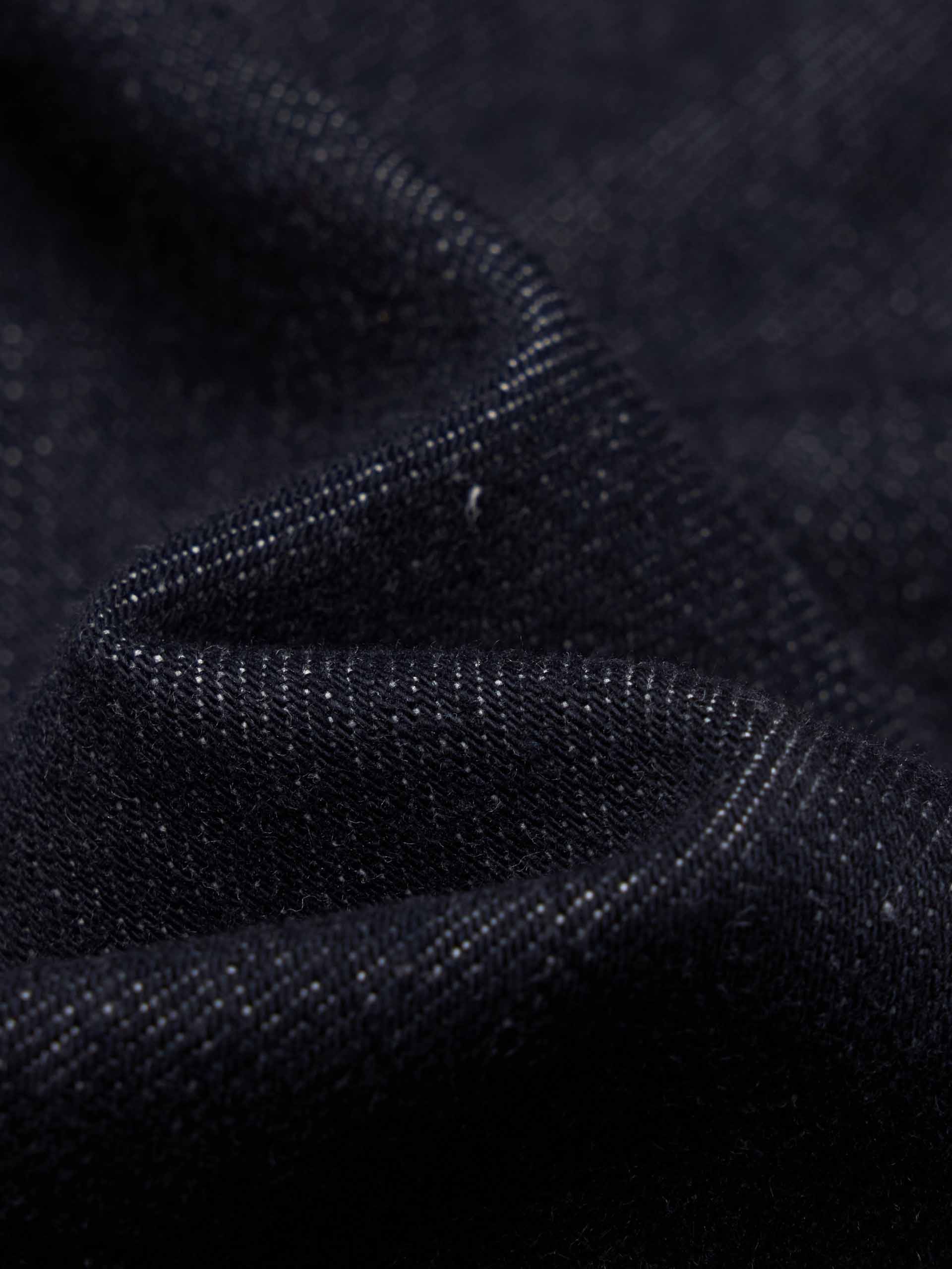 Contrast Seams Denim Shorts - Image 4