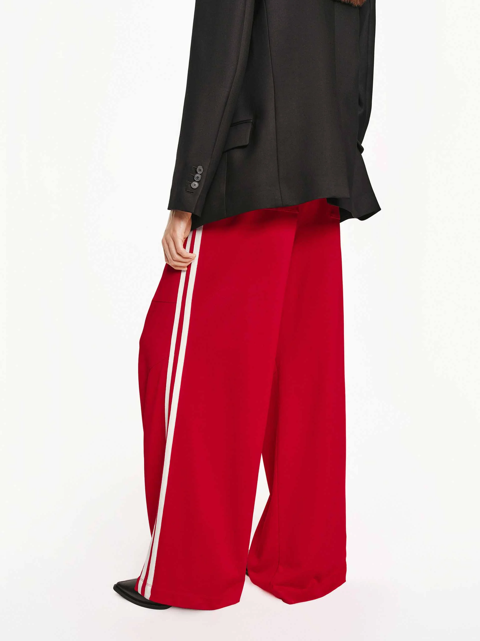 Contrast Trim Drawstring Trousers - Image 13