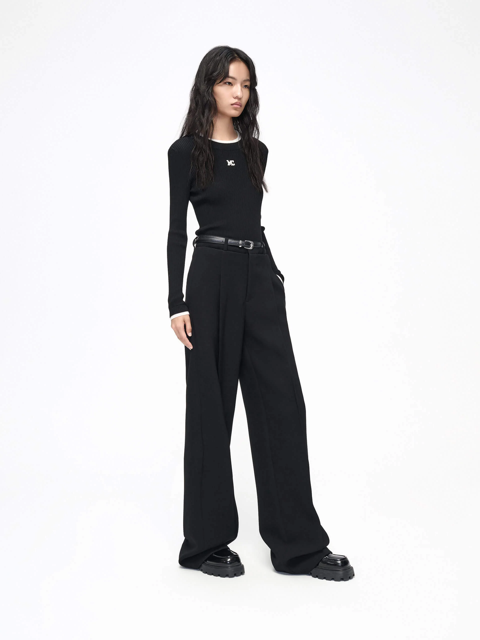 Contrast Trim Knitted Top - Image 22