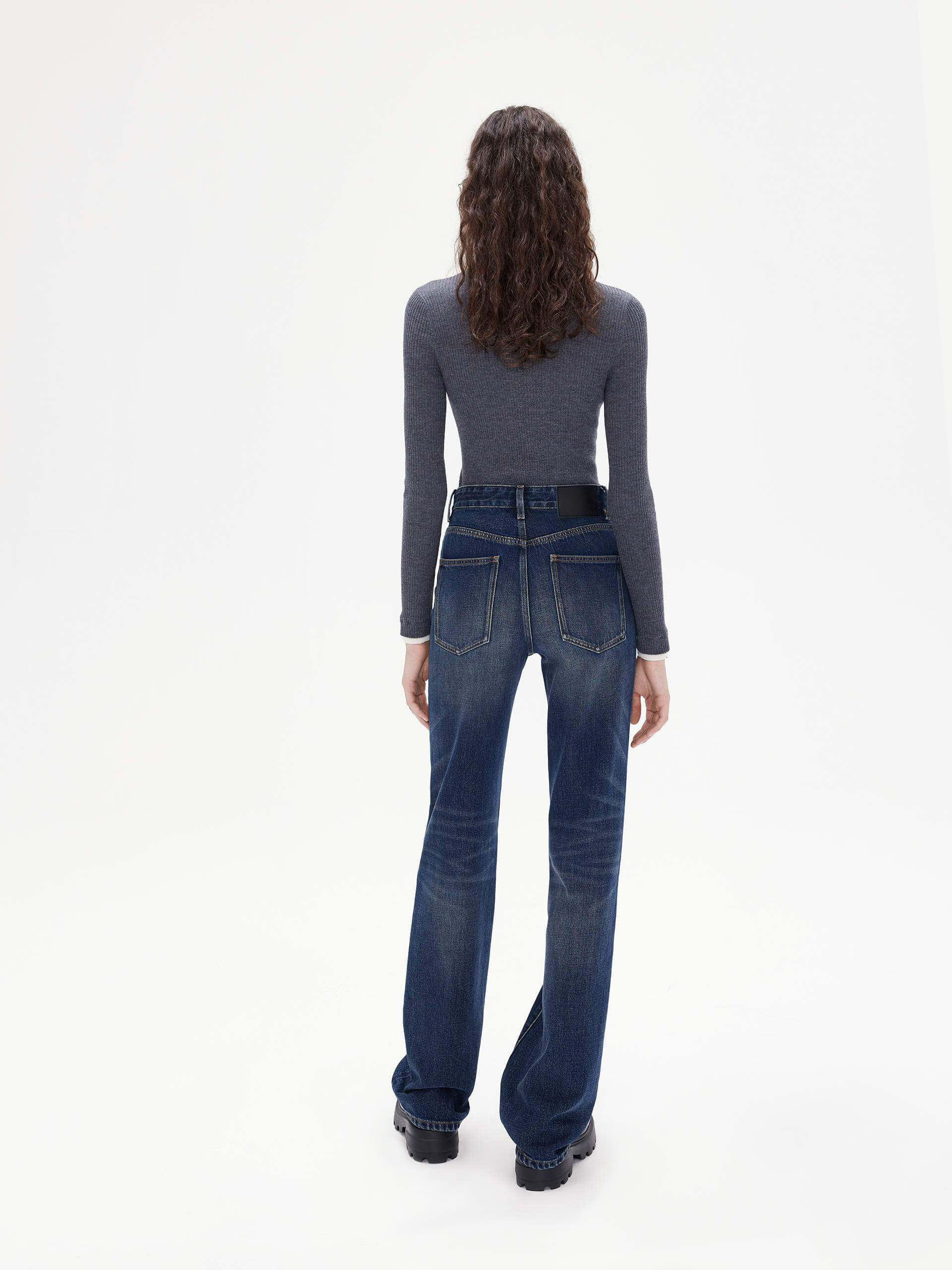 Contrast Trim Knitted Top - Image 3