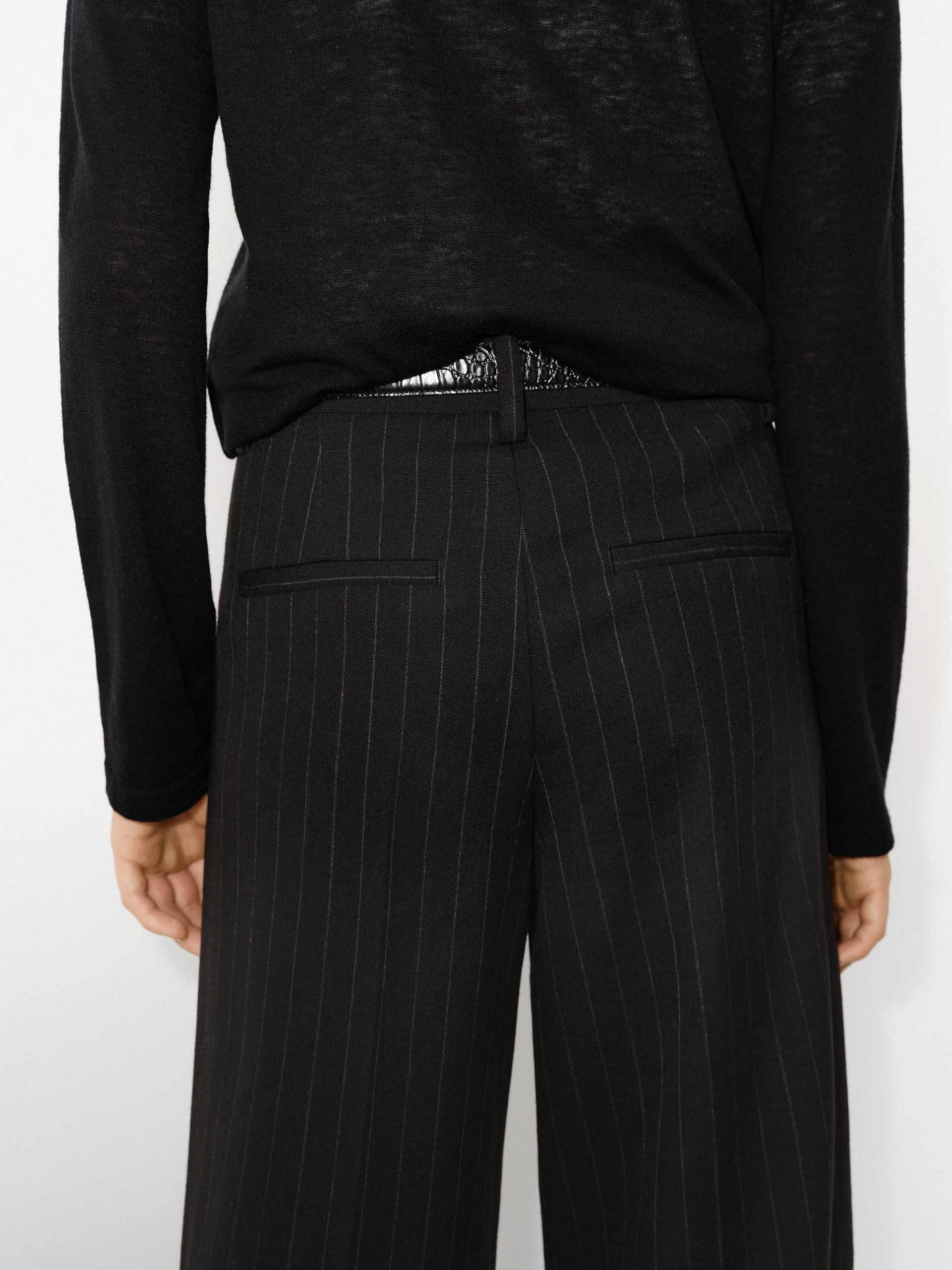 Contrast Wool Sweater Set - Image 8