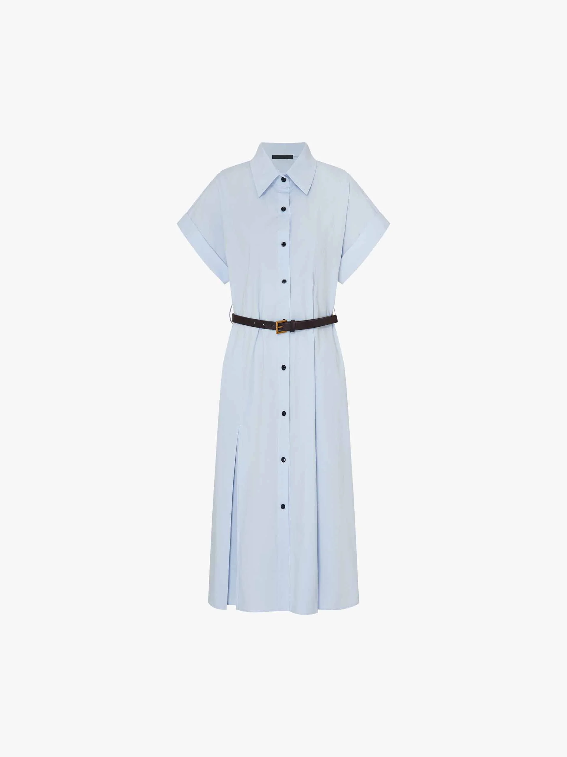 Cotton Blend Button Dress - Image 5