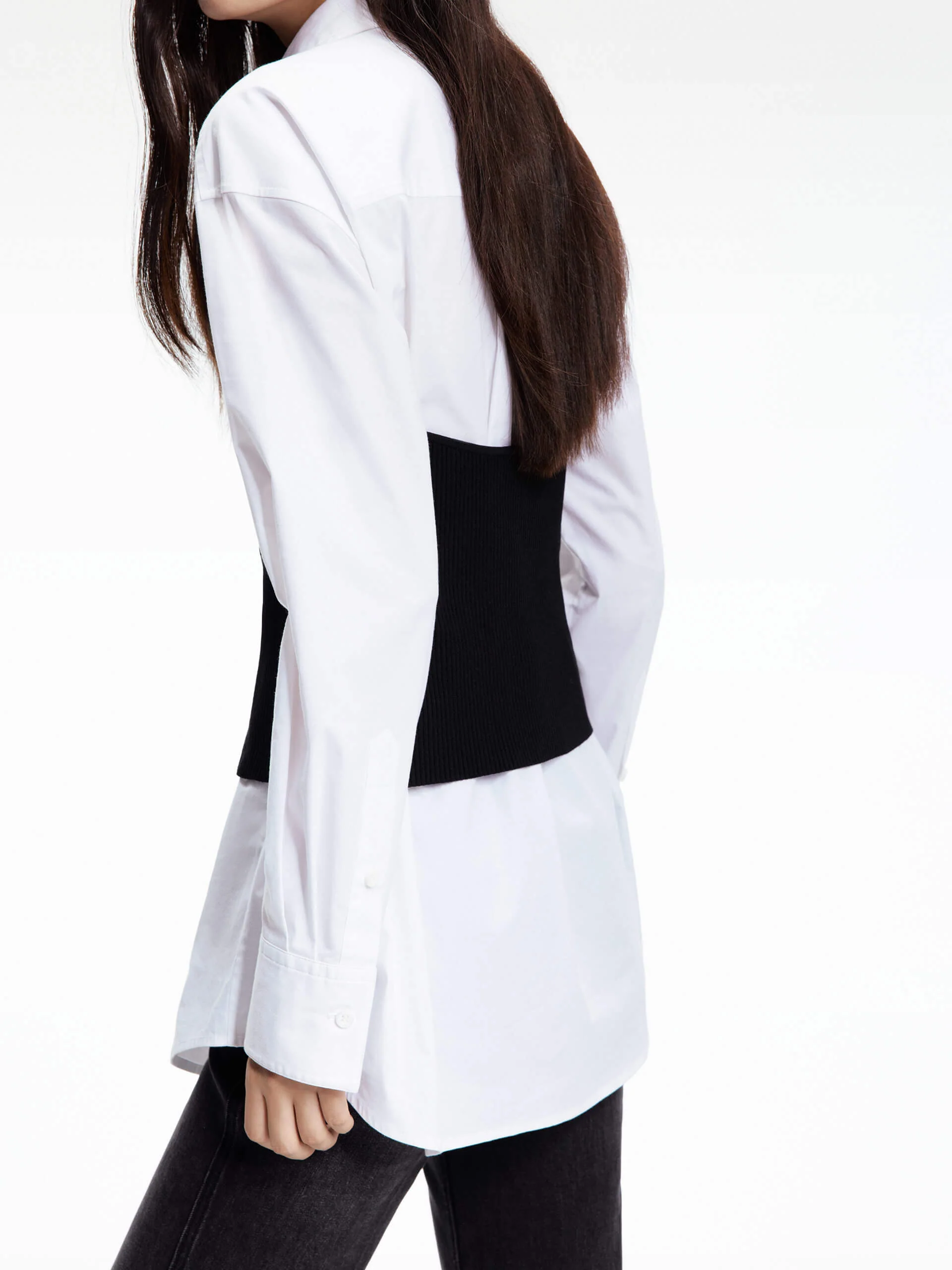 Cotton Blend Classic Shirt - Image 3