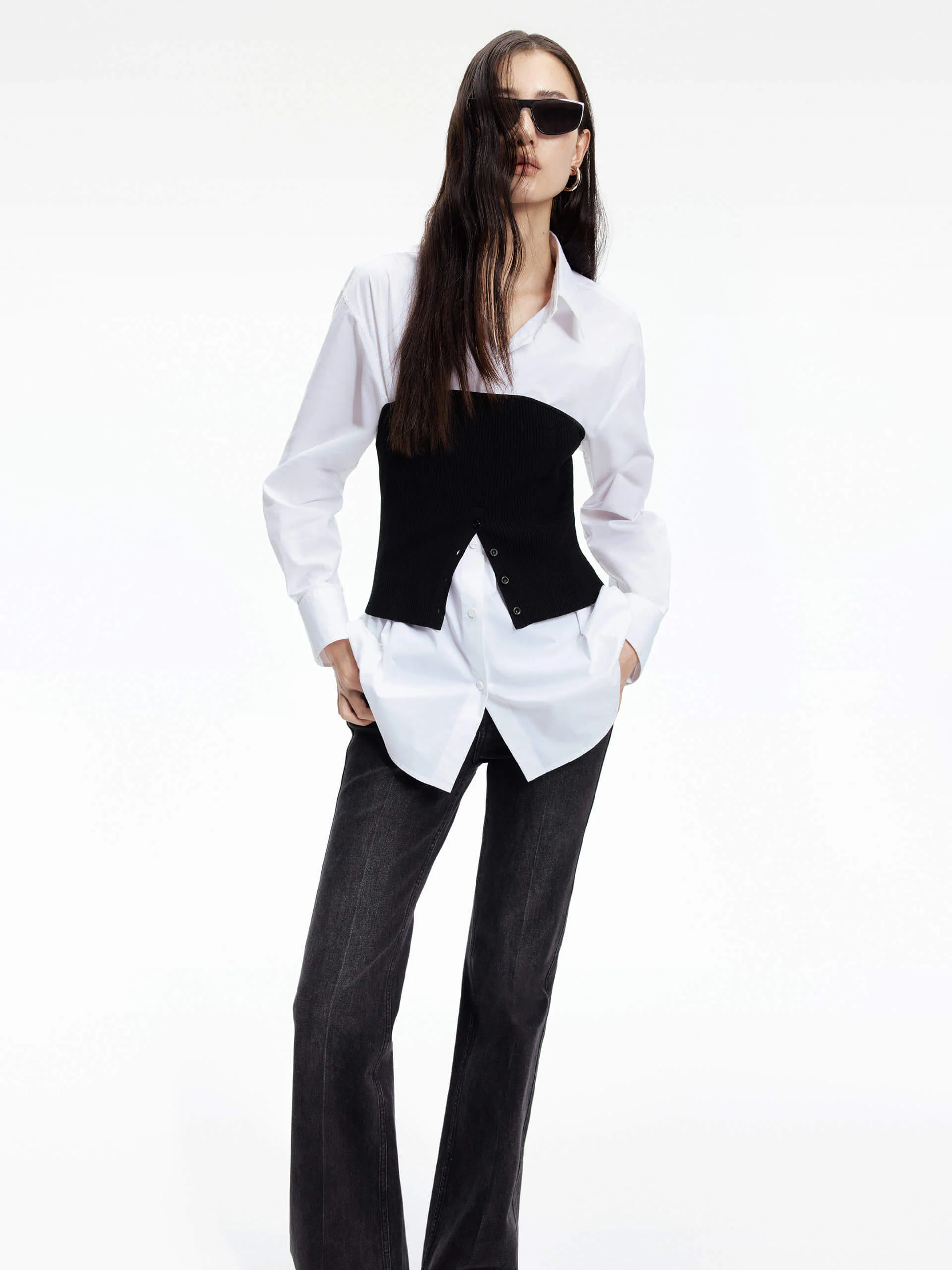 Cotton Blend Classic Shirt - Image 7