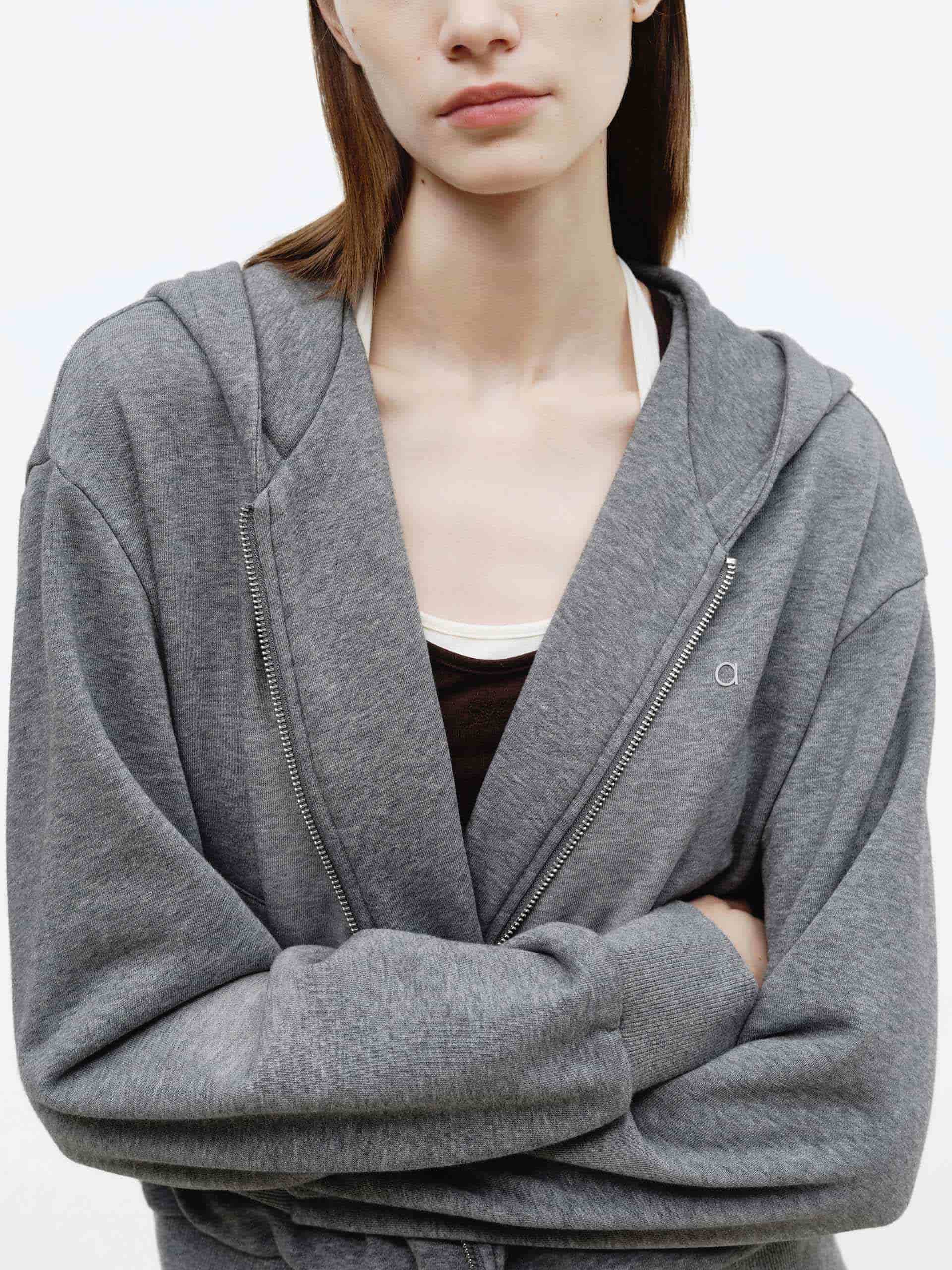 Cotton Blend Hooded Coat - Image 8