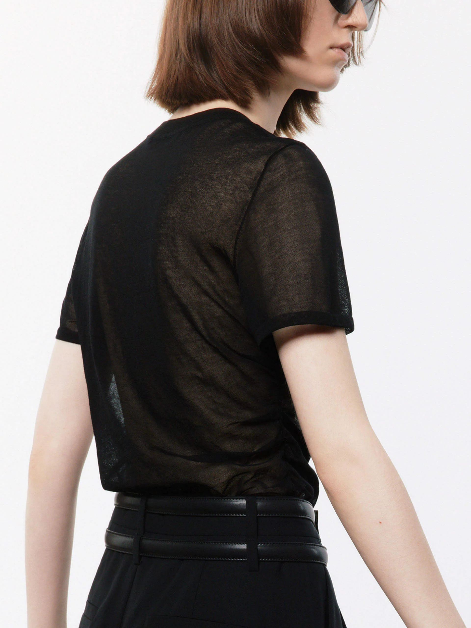 Cotton Blend Lightweight T-shirt - Image 14