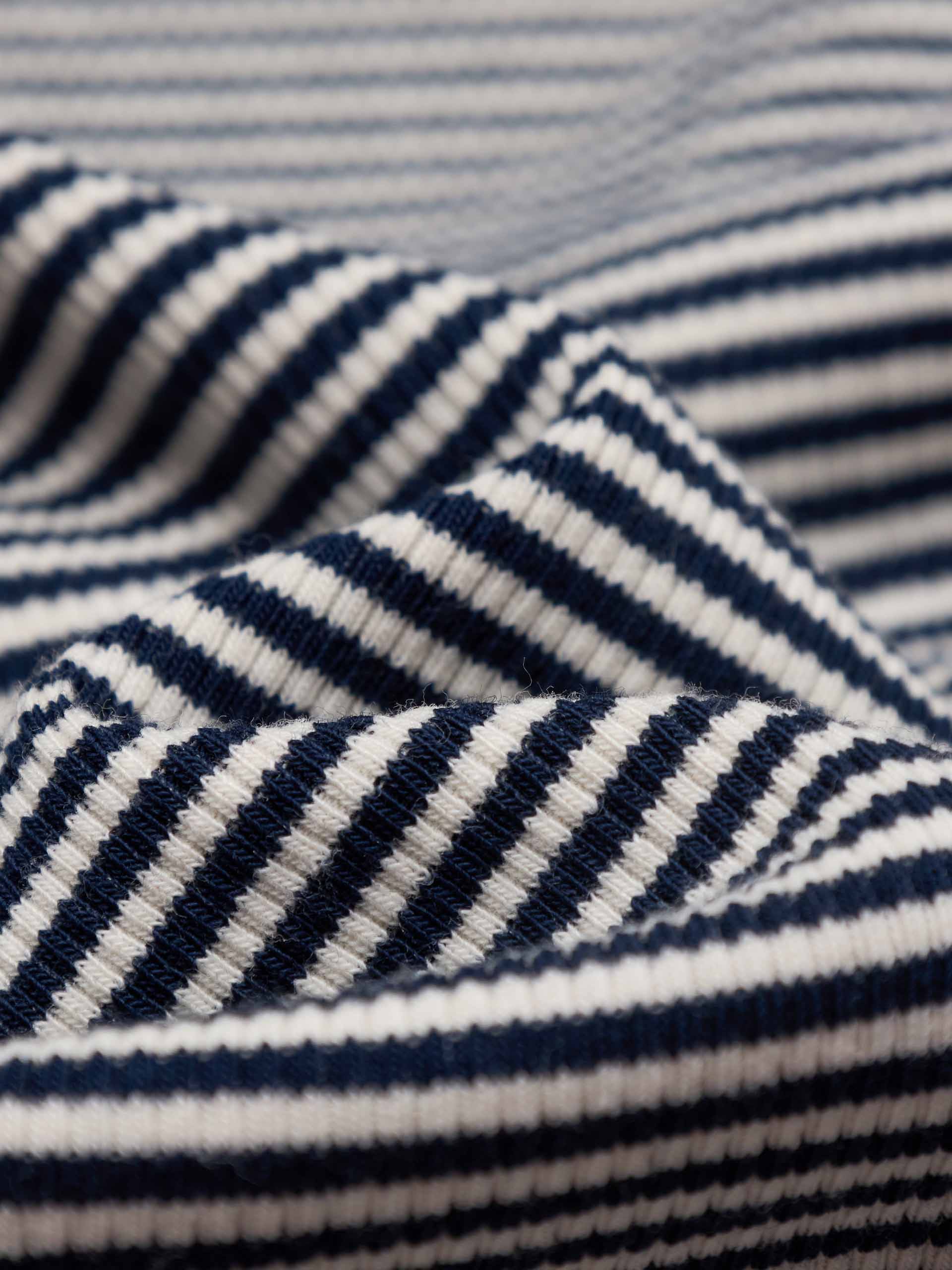 Cotton Blend Striped T-shirt - Image 11
