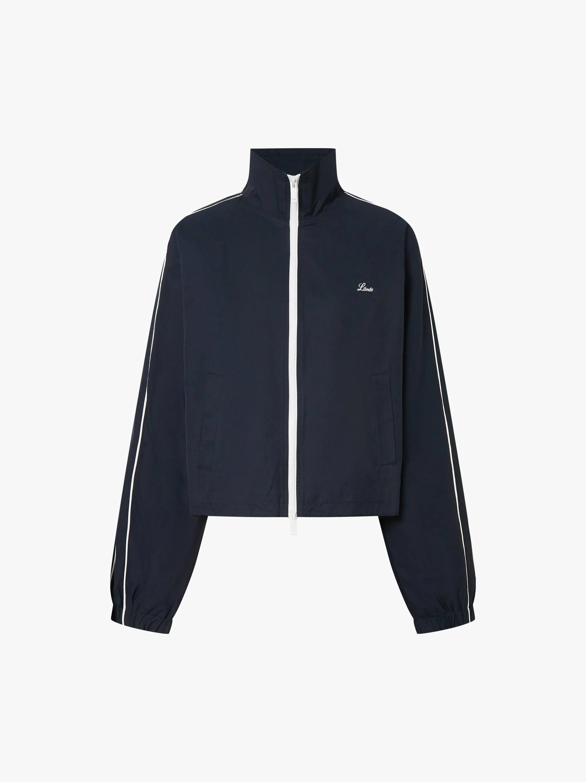 Cotton Blend Zipper Jacket - Image 5