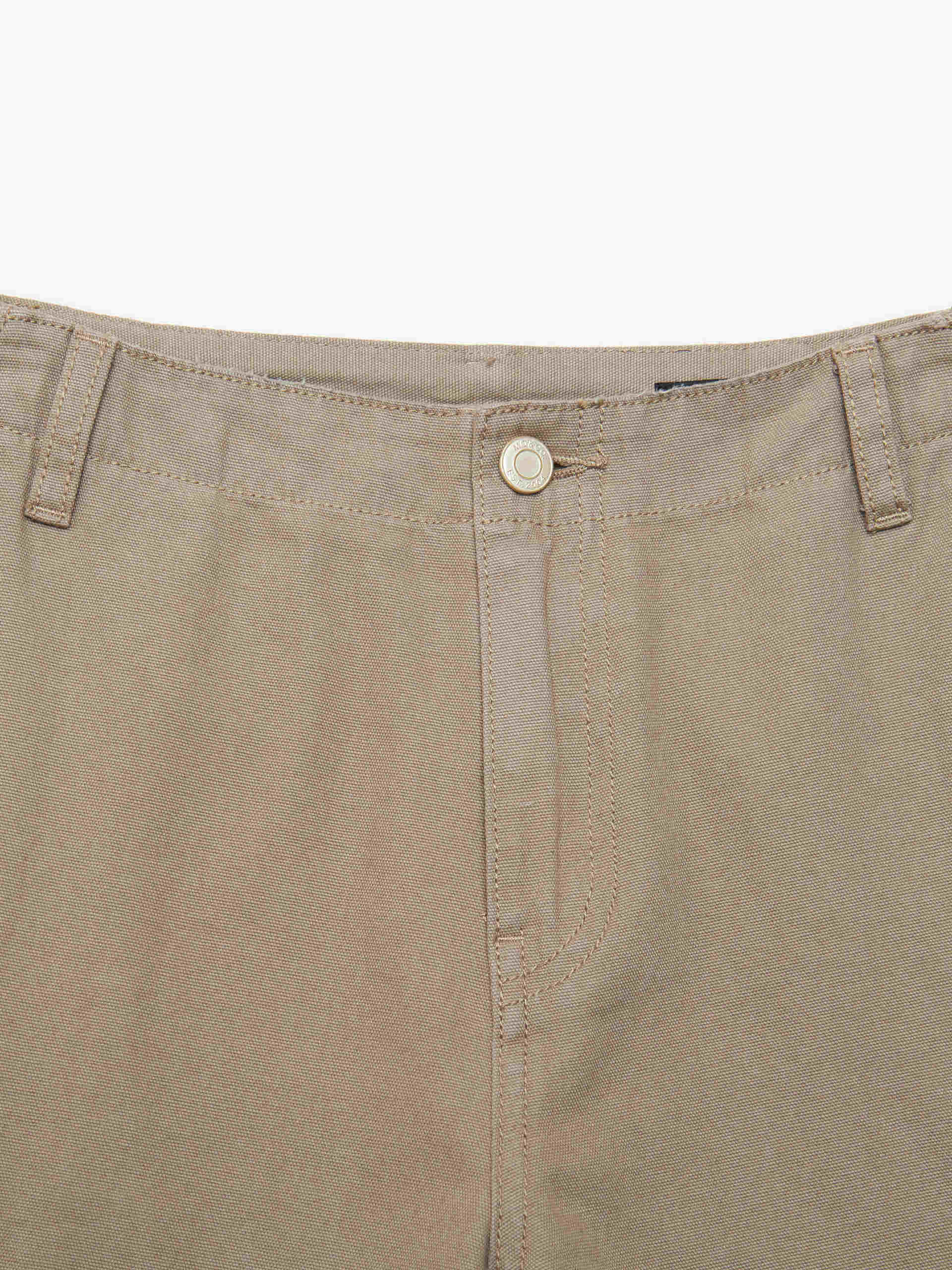 Cotton Cargo Pocket Pants - Image 7