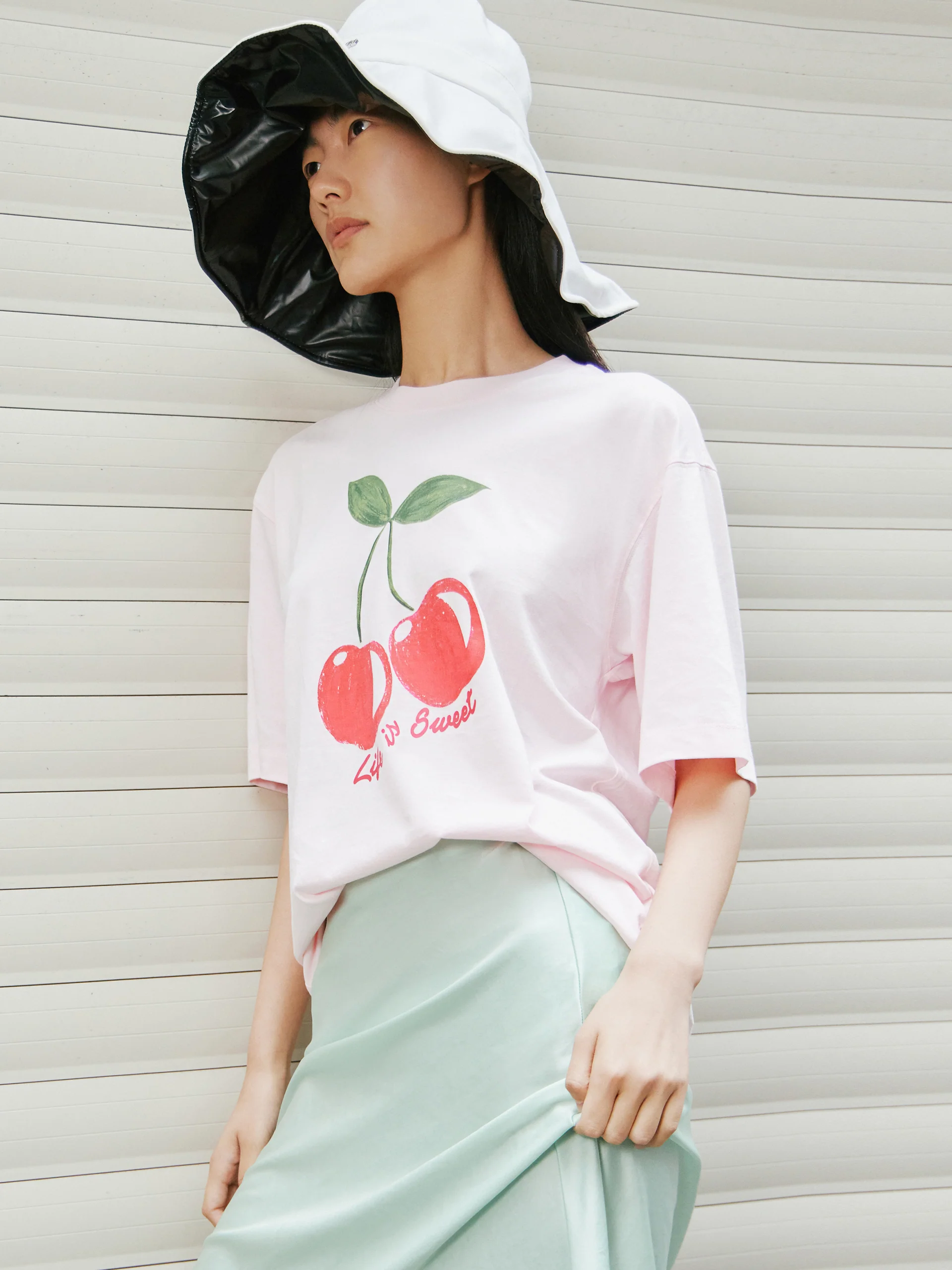 Cotton Cherry Graphic T-Shirt - Image 13