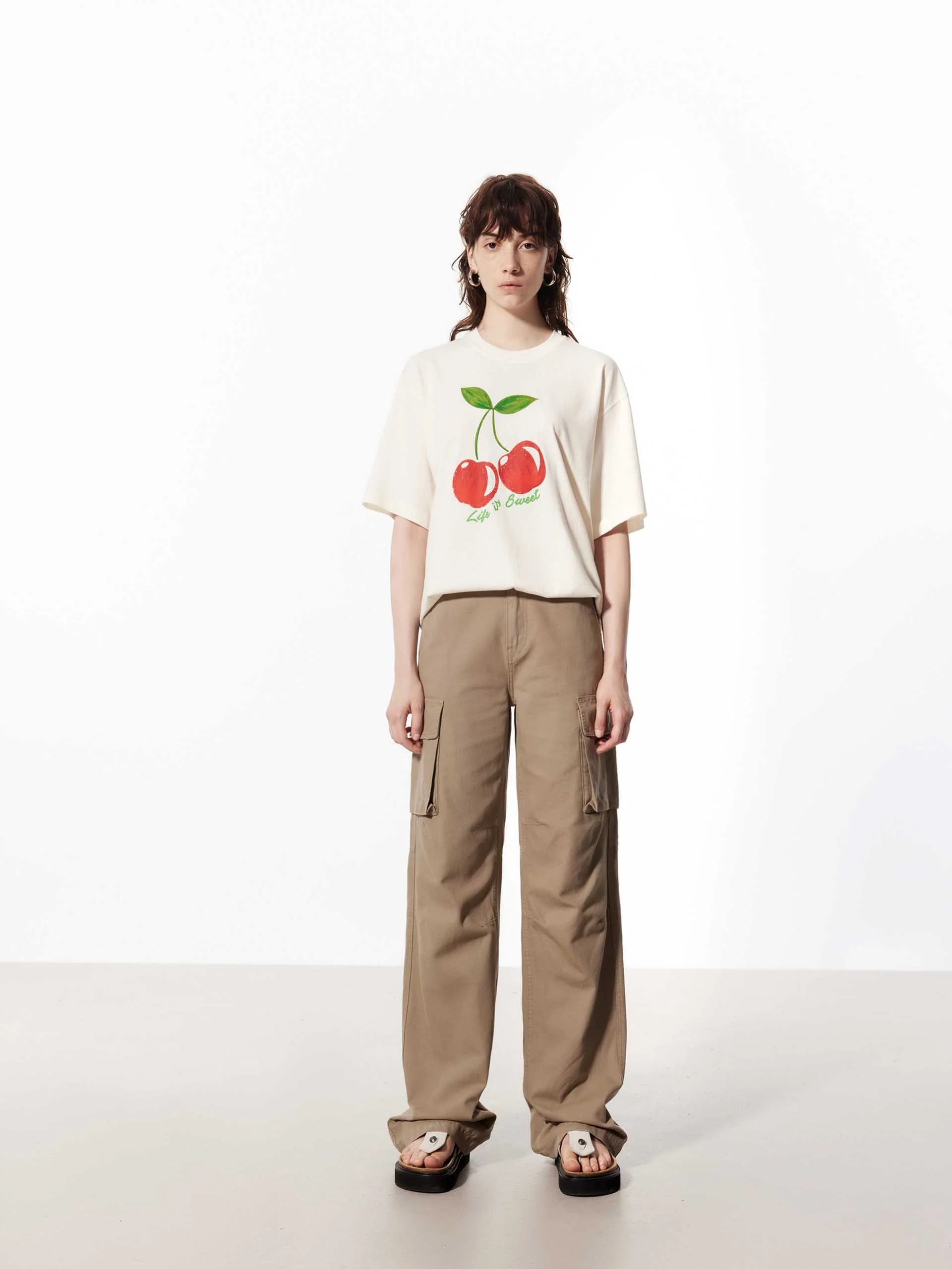 Cotton Cherry Graphic T-Shirt - Image 5