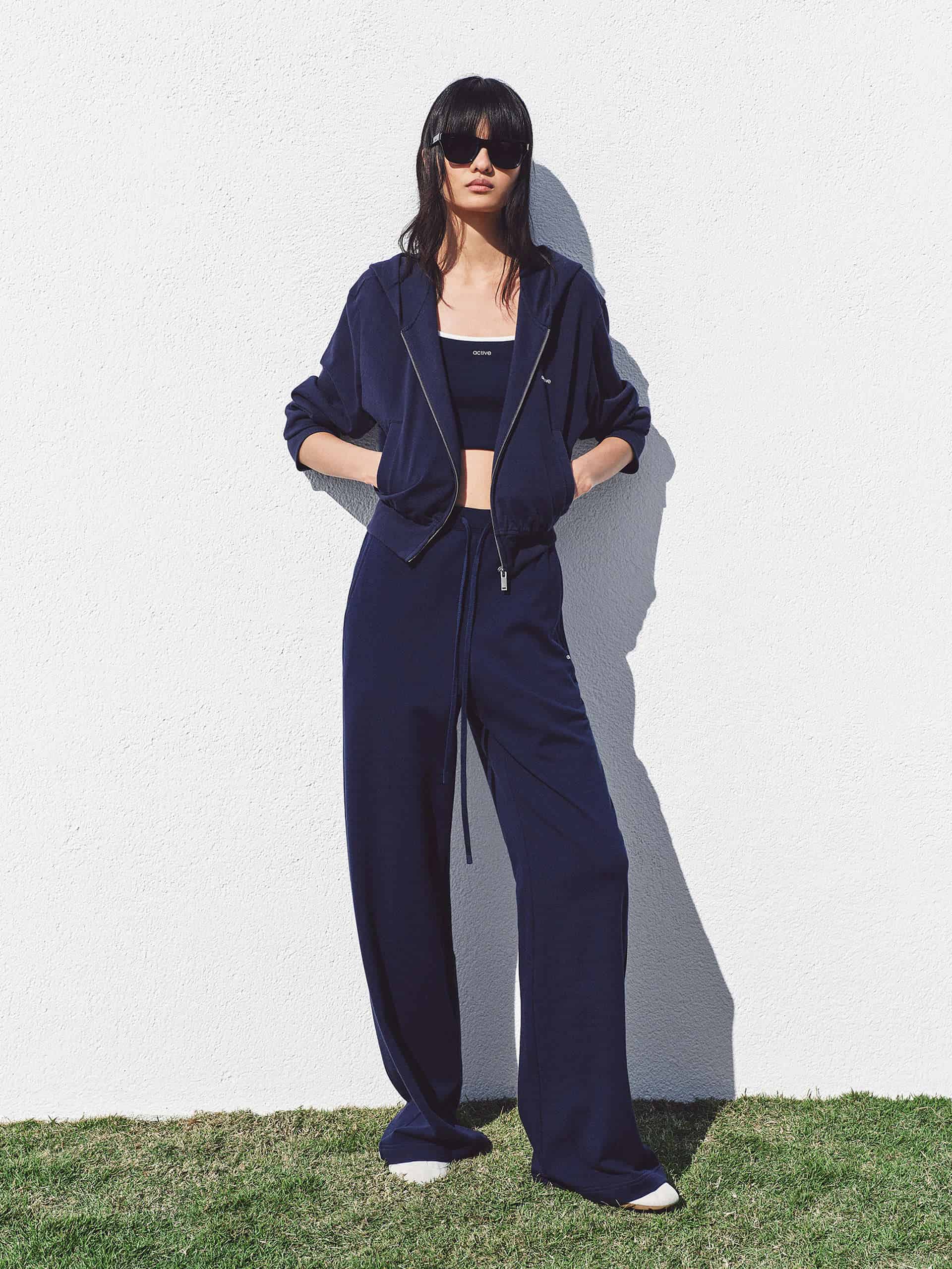 Cotton Cropped Hooded Jacket - Image 10