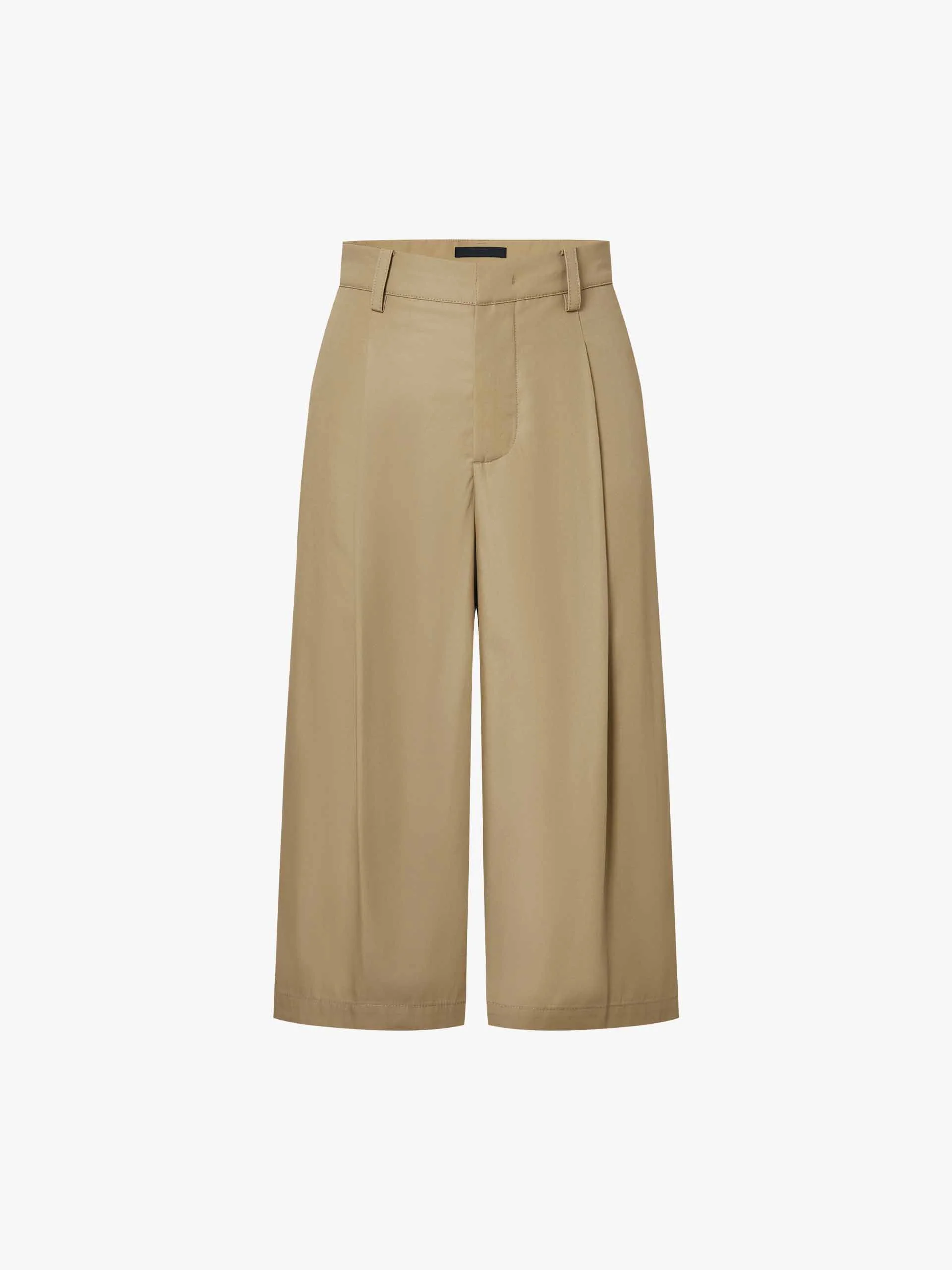 Cotton Cropped Shorts - Image 5
