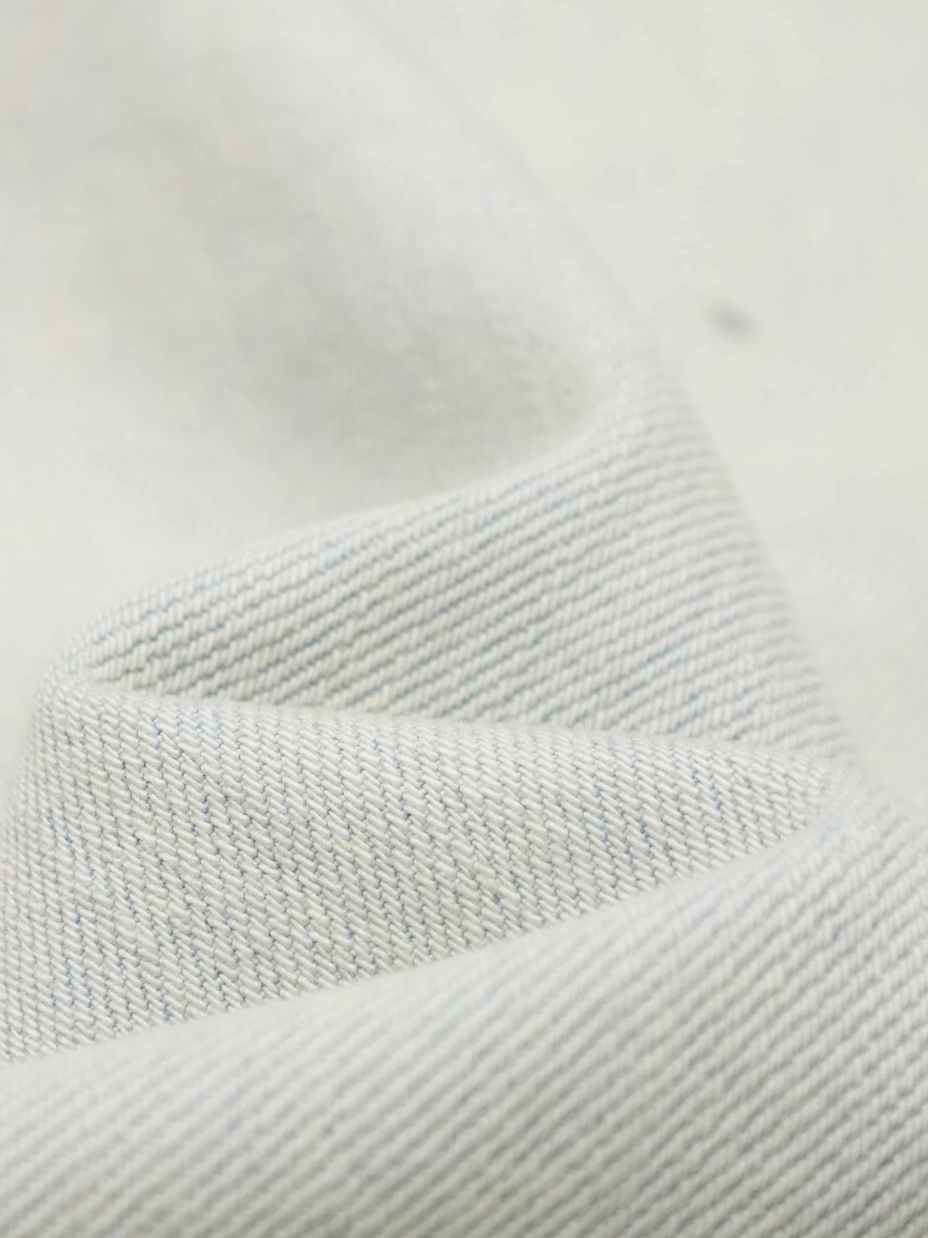 Cotton Hemp Wide Ripped Jeans - Image 4