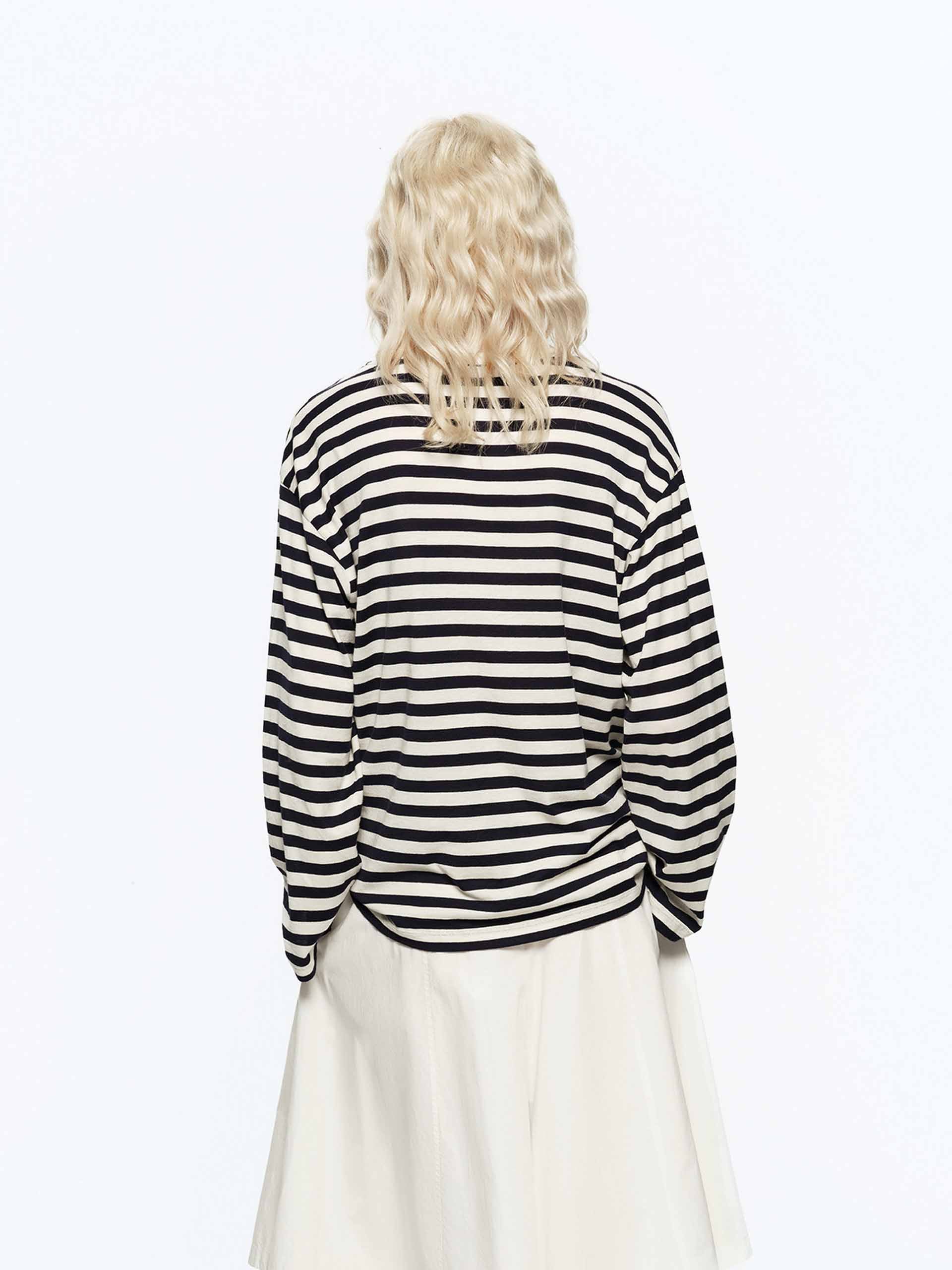 Cotton Long-Sleeve T-Shirt - Image 3