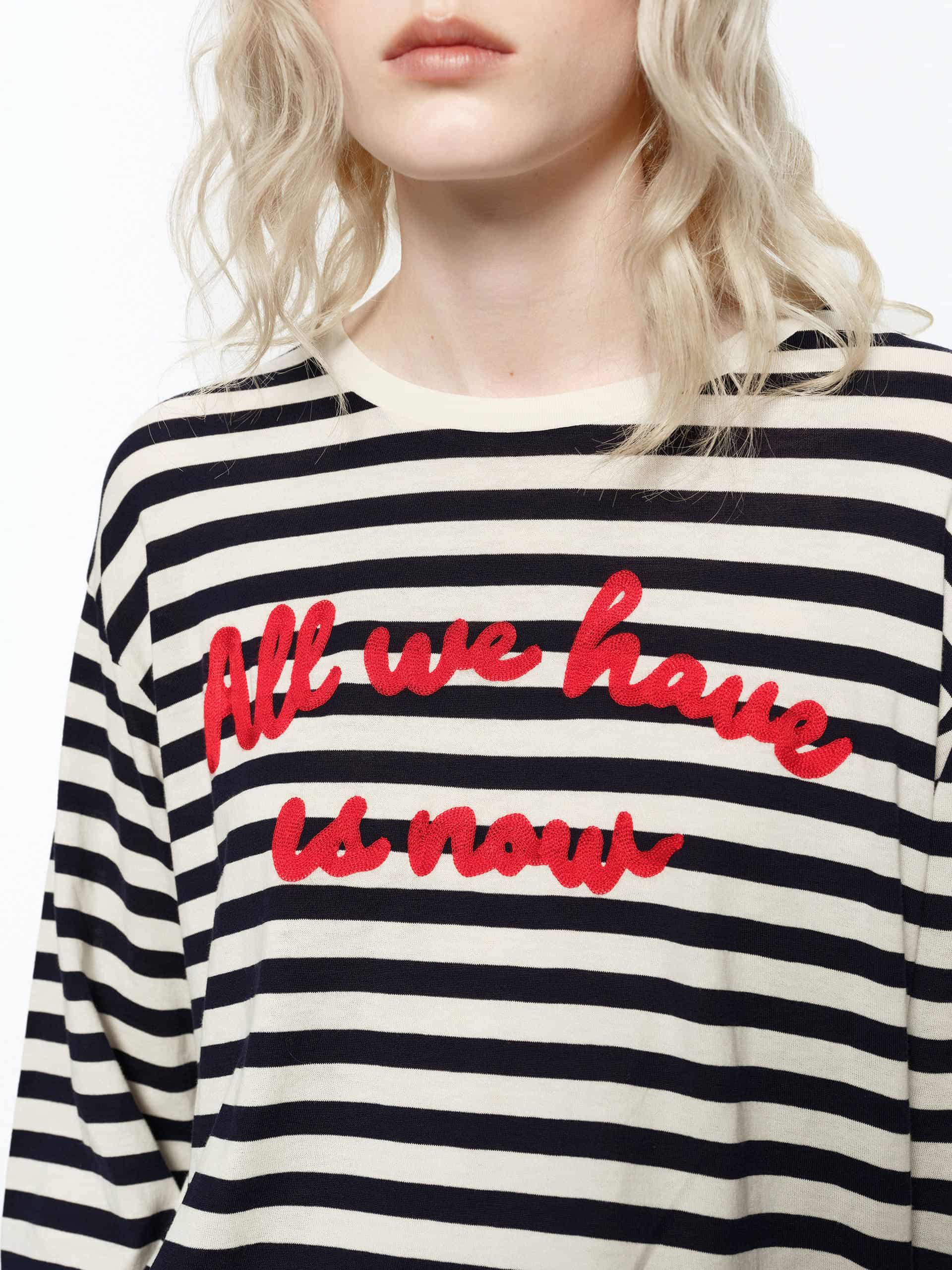 Cotton Long-Sleeve T-Shirt - Image 6