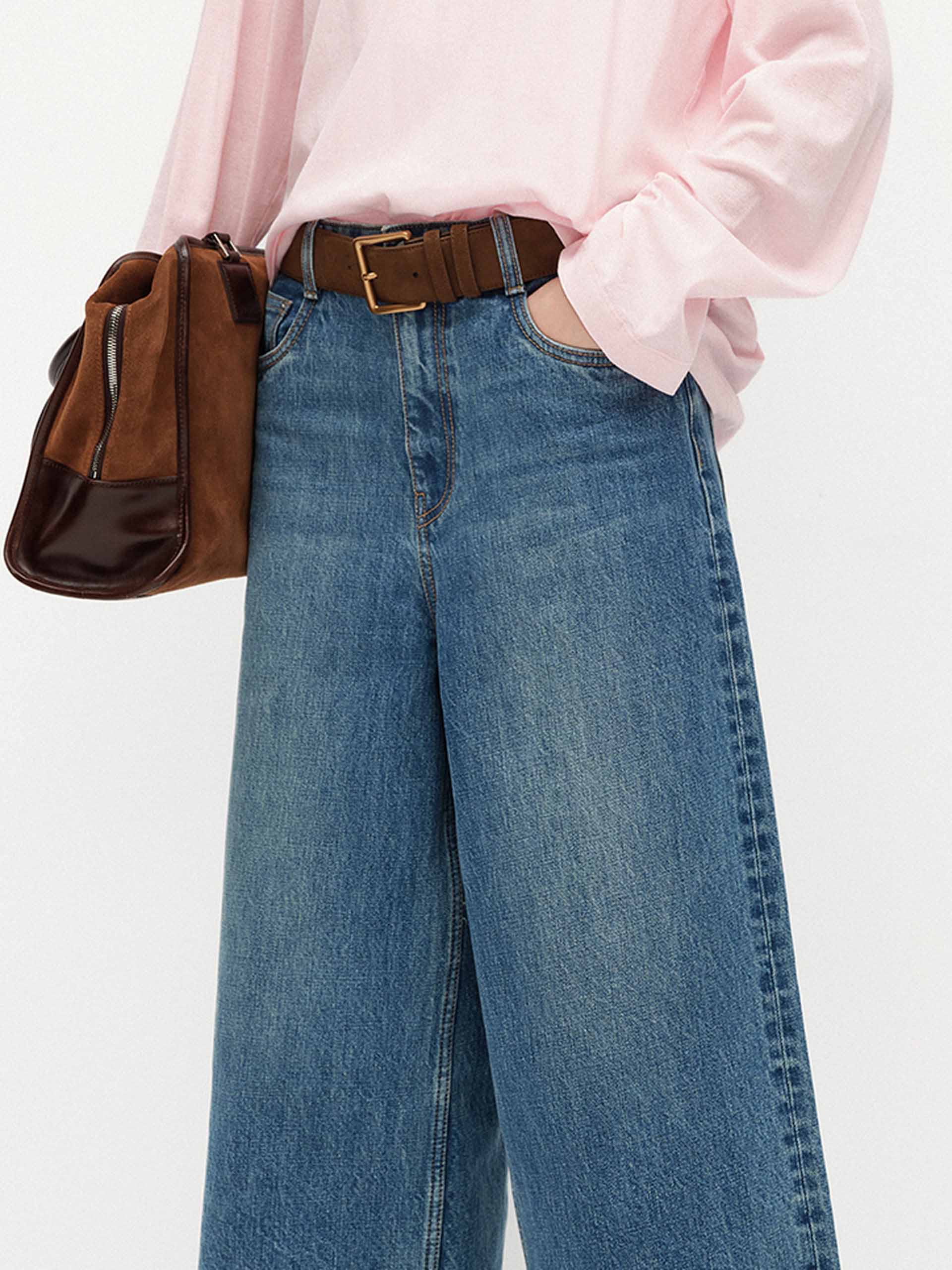 Cotton Midi Length Shorts - Image 7