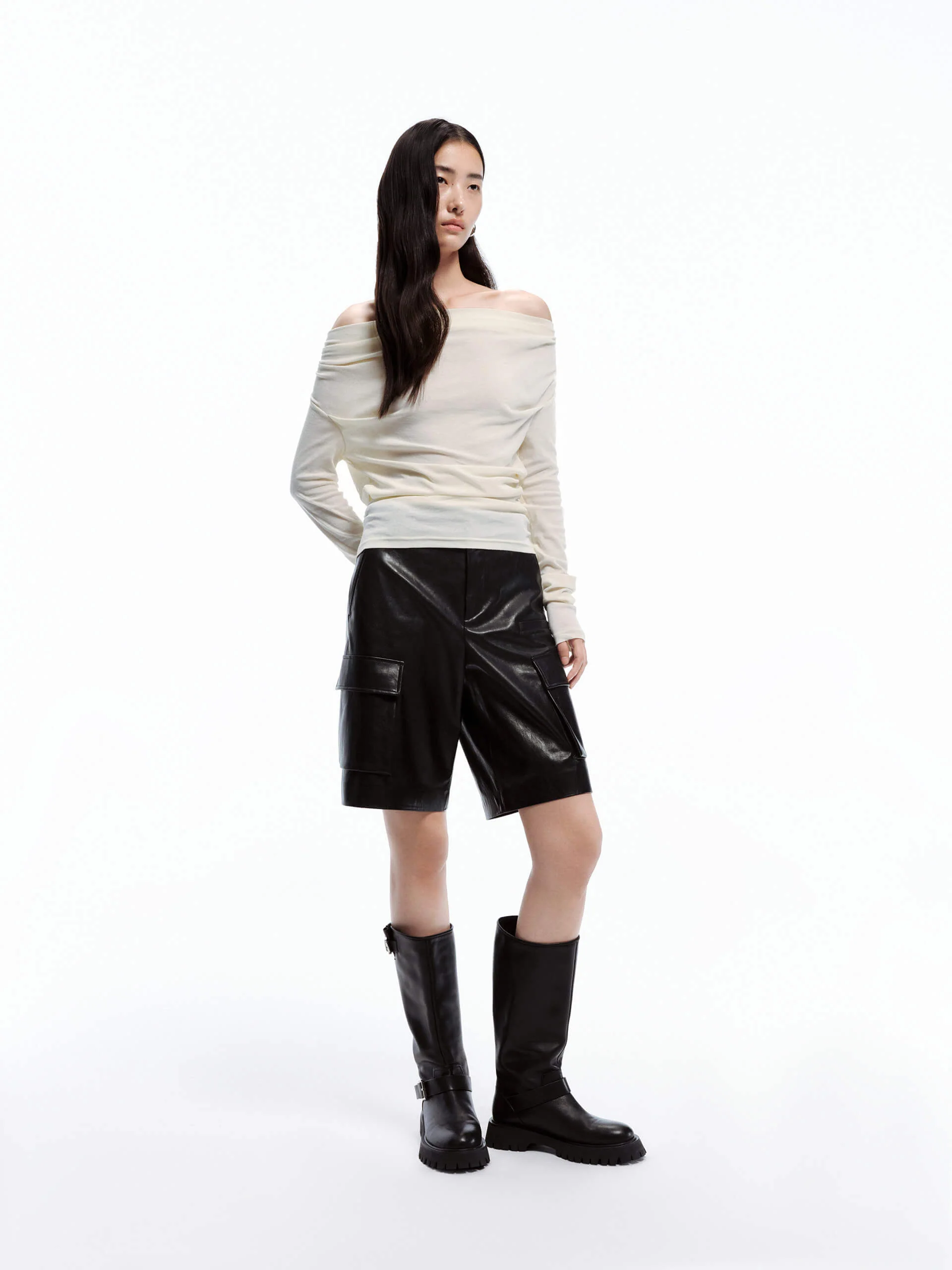 Cotton Off Shoulder Top - Image 14