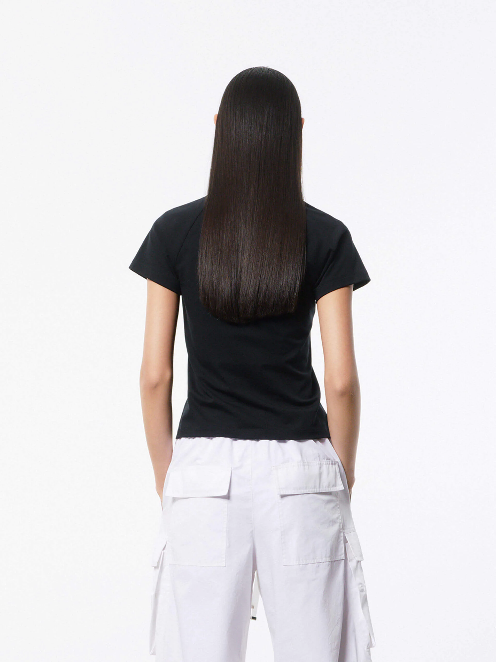 Cotton Raglan Sleeves T-shirt - Image 11