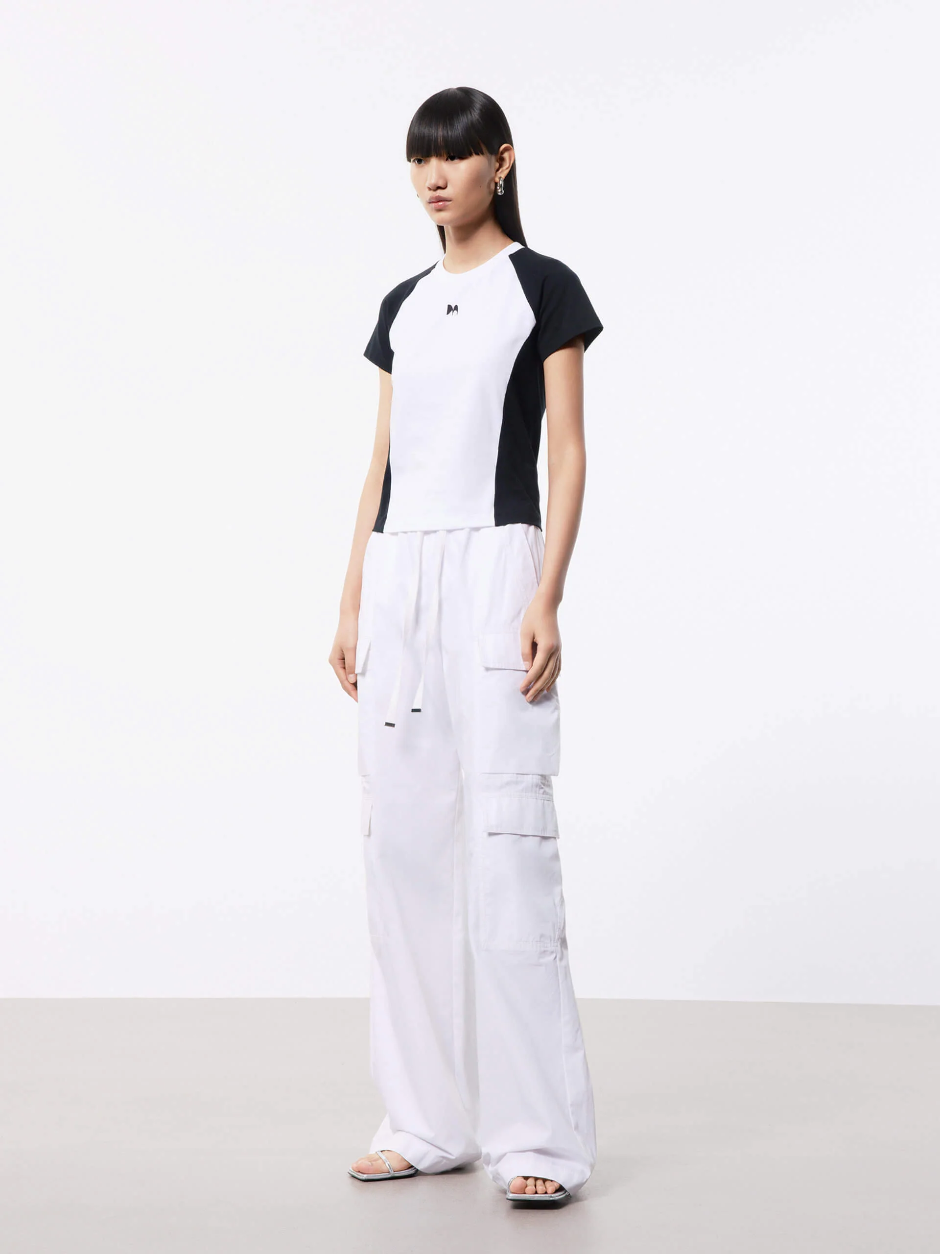 Cotton Raglan Sleeves T-shirt - Image 14