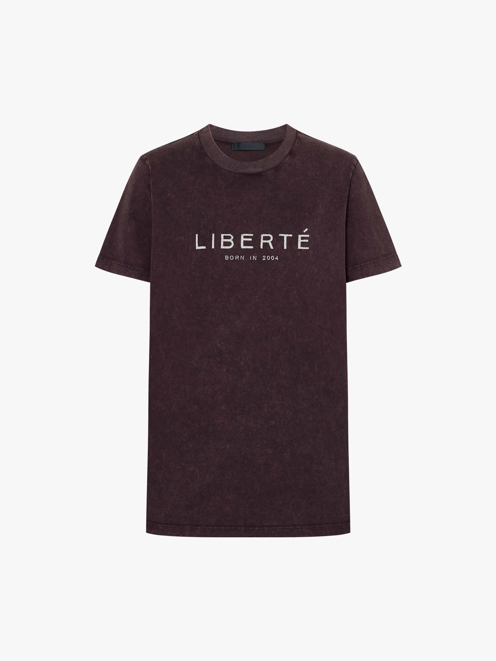 Cotton Round Neck Letter T-shirt - Image 5