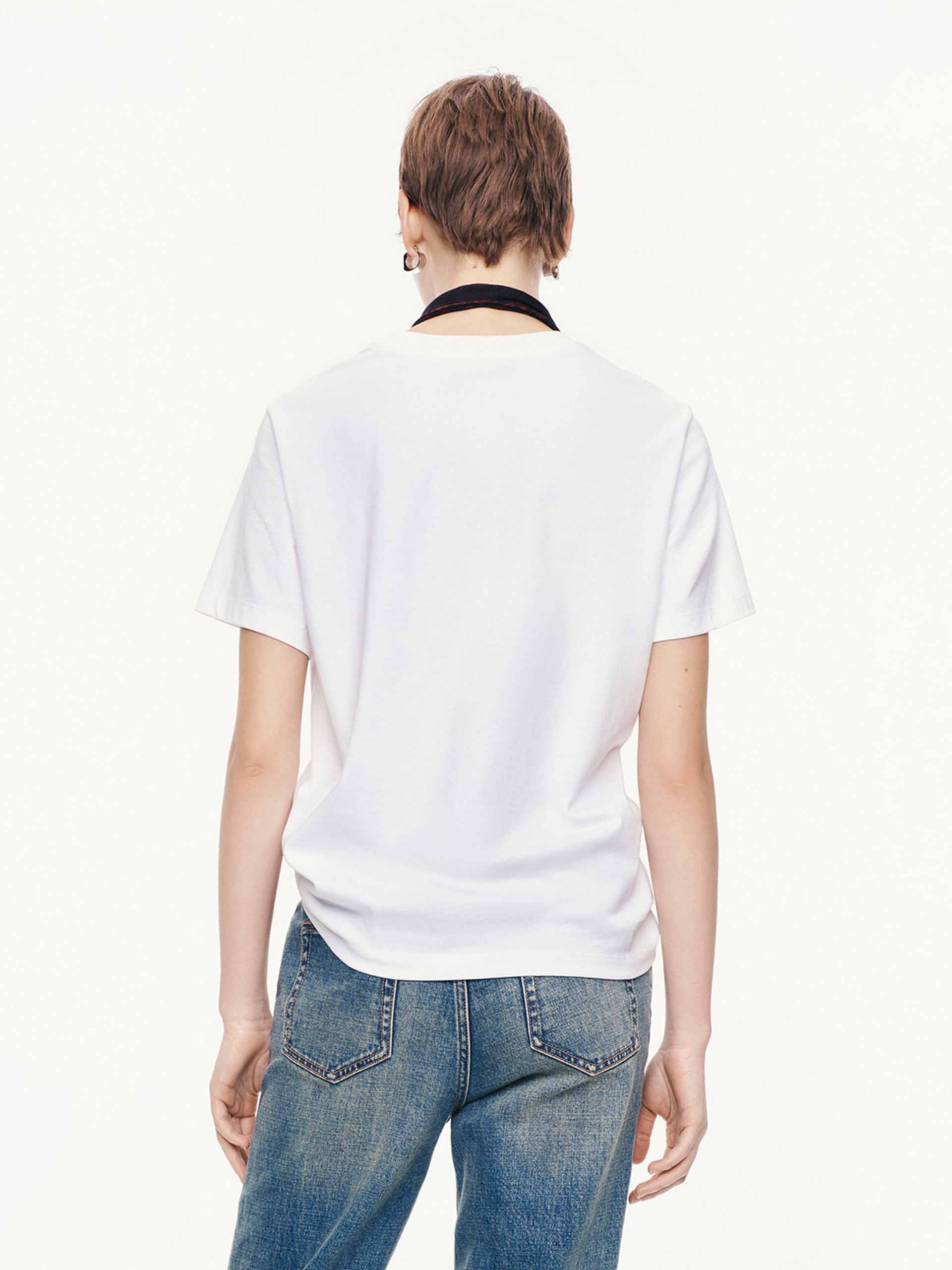 Cotton Short Sleeves T-shirt - Image 14