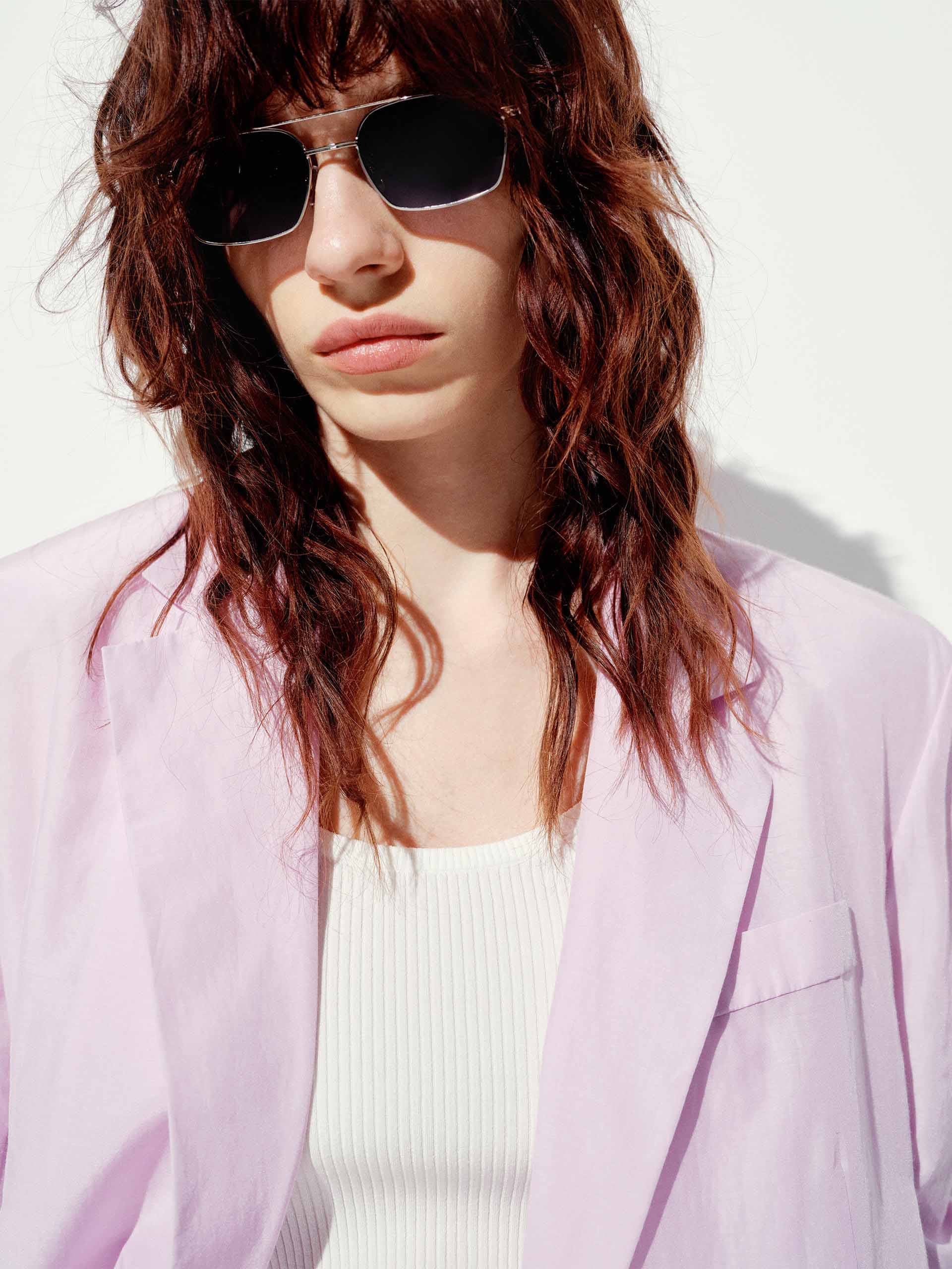 Cotton Silk Blend Blazer - Image 7